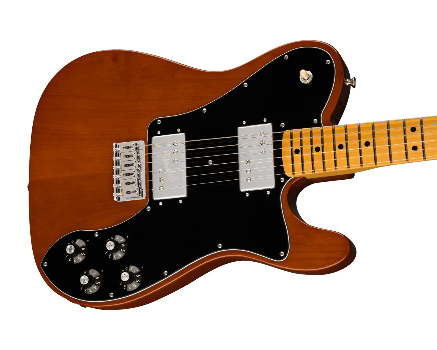 Fender American Vintage II 1975 Telecaster Deluxe - Maple Fingerboard, Mocha