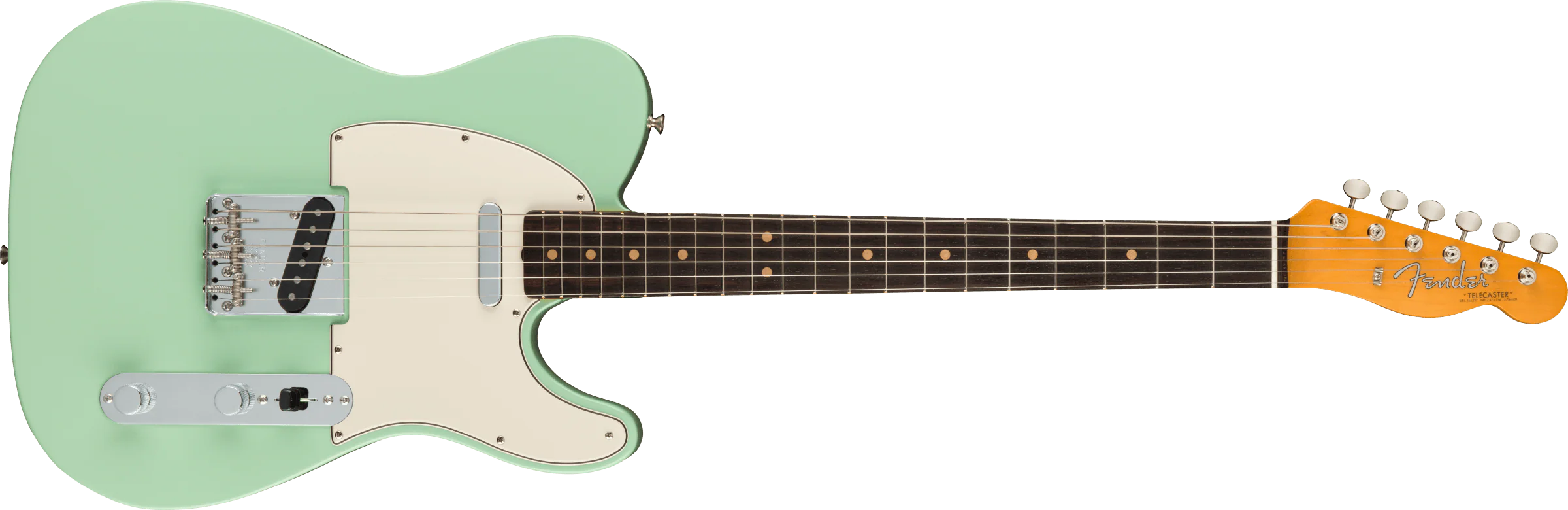 Fender American Vintage II 1963 Telecaster - Rosewood Fingerboard - Surf Green - Image 2
