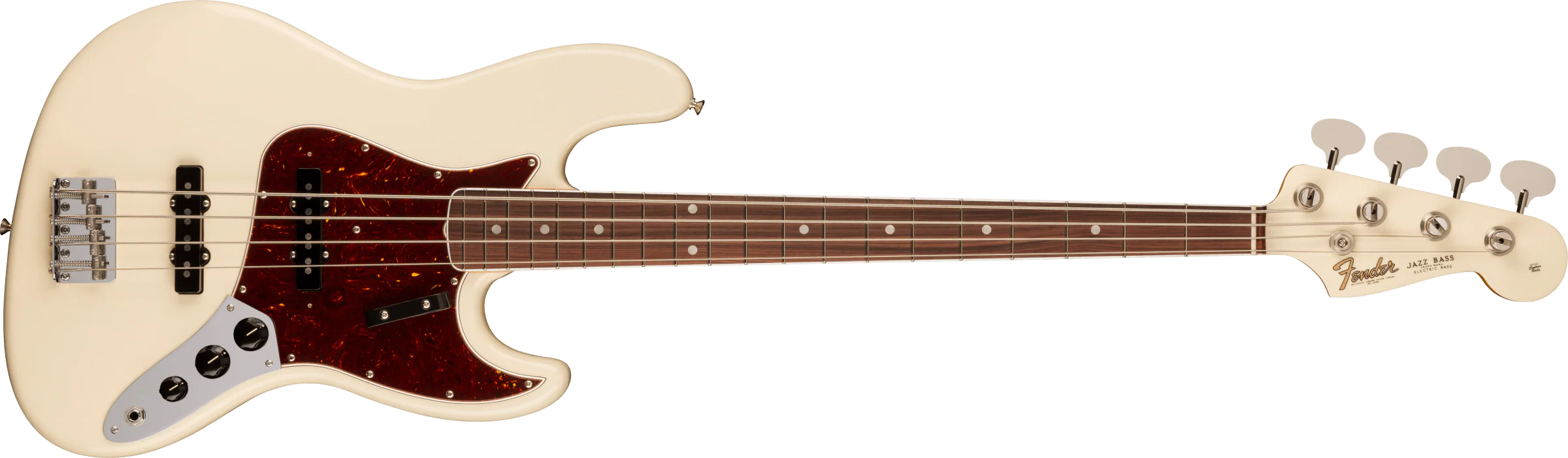 Fender American Vintage II 1966 Jazz Bass - Olympic White - Image 4