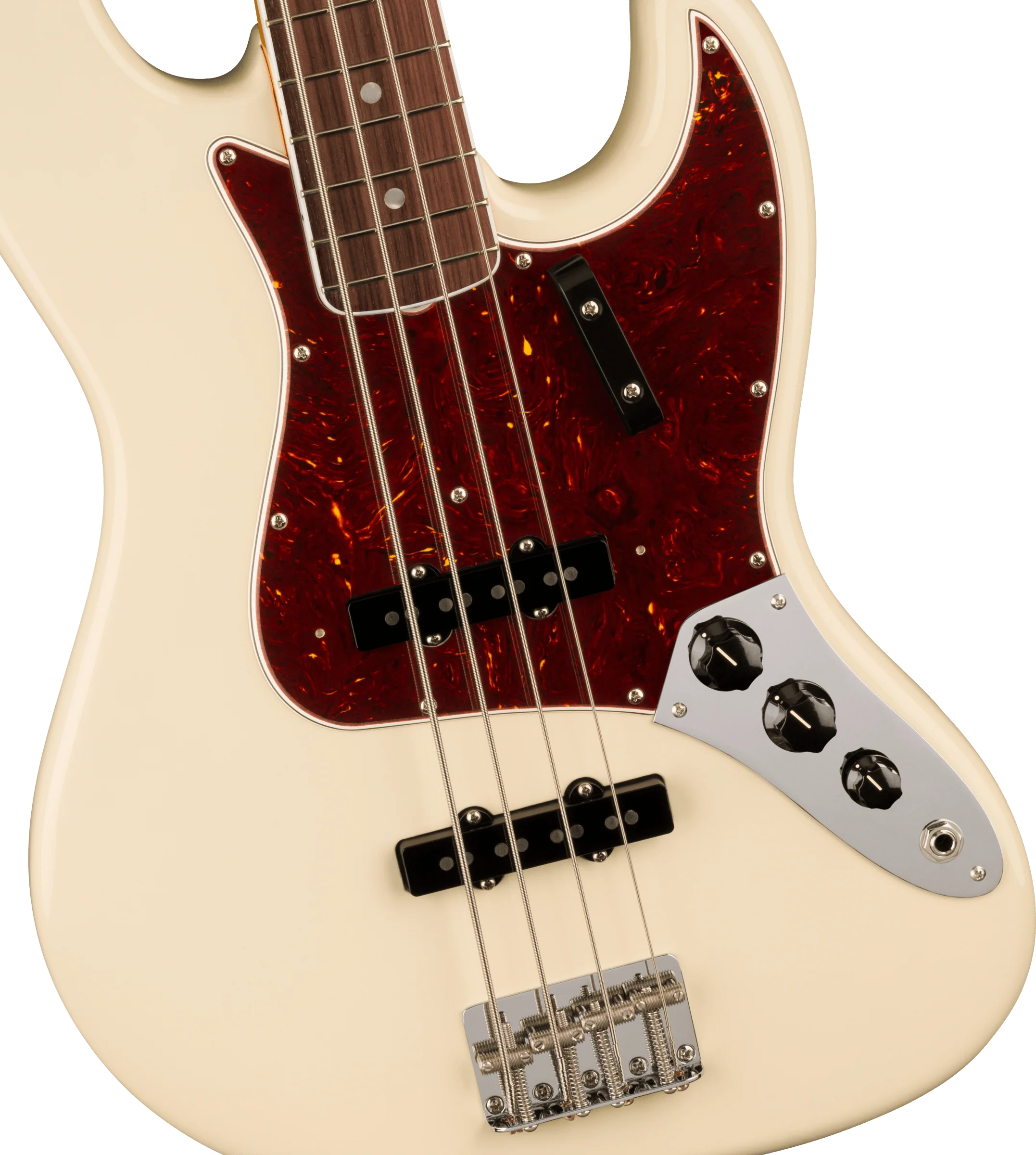 Fender American Vintage II 1966 Jazz Bass - Olympic White - Image 6