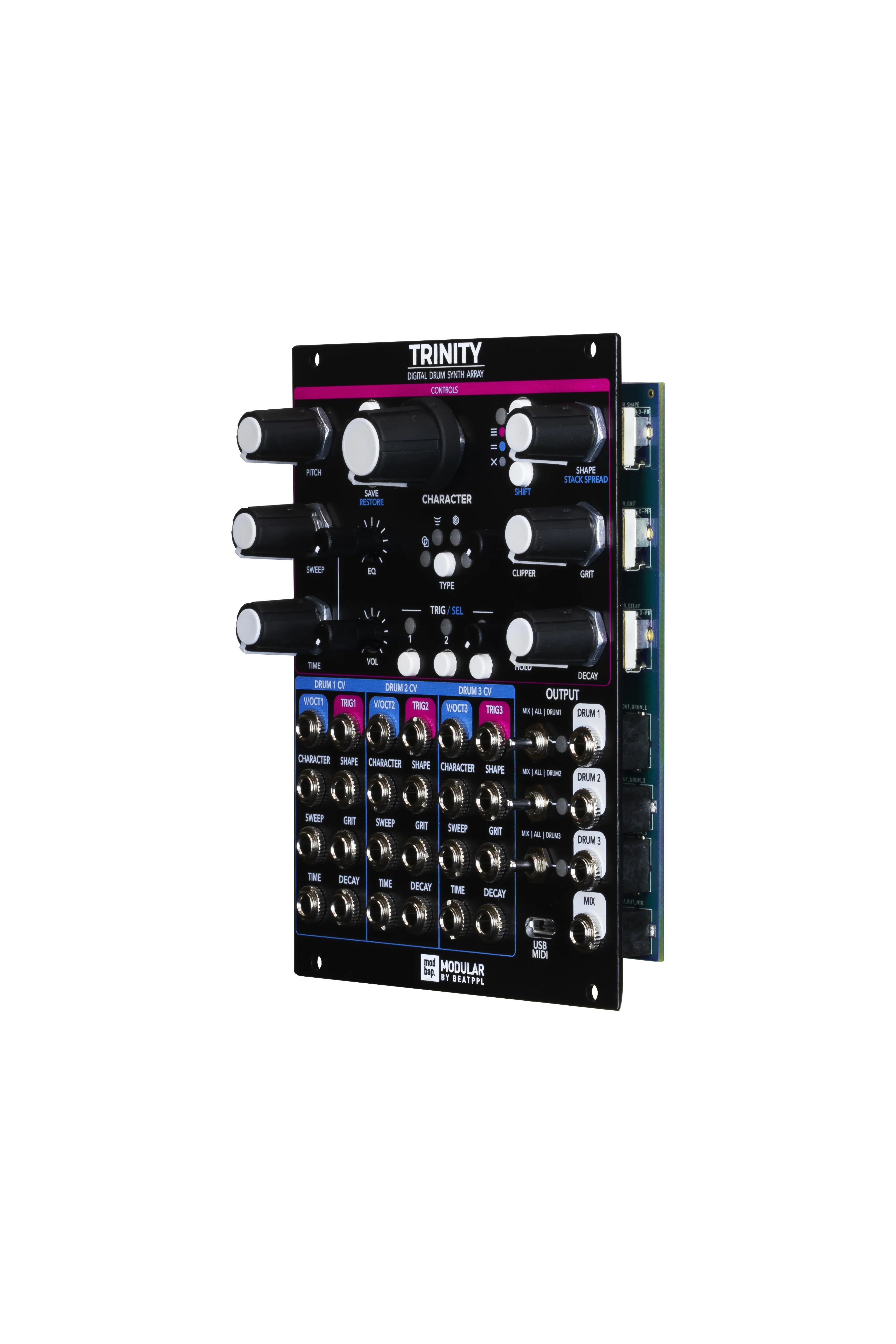 Modbap Modular Trinity Digital Drum Synth Array - Image 3