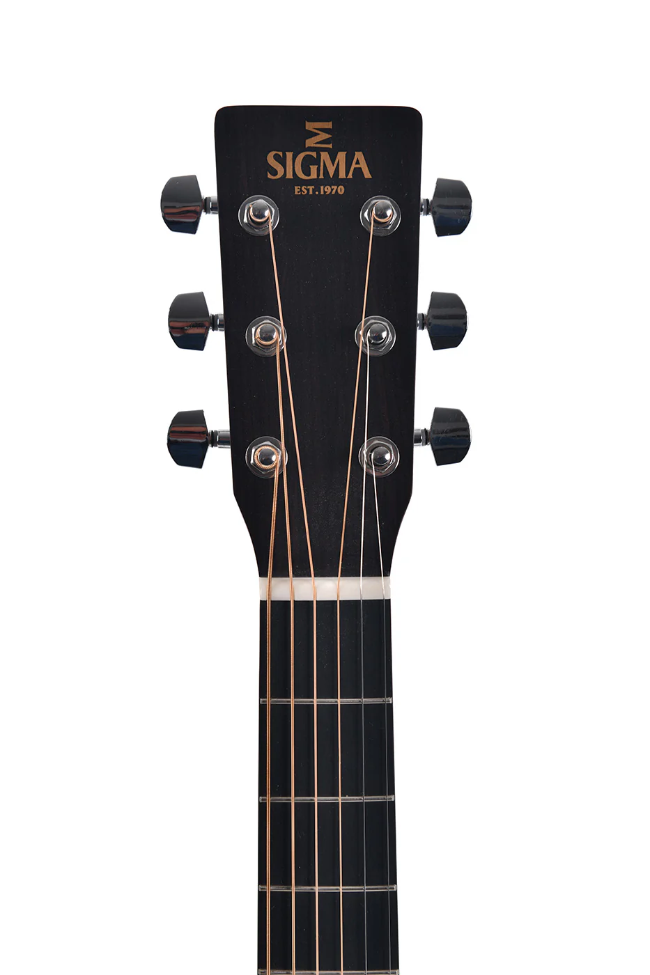 Sigma SOMM-STE OM Acoustic All Solid W/EQ with Sigma Soft Case - Image 6