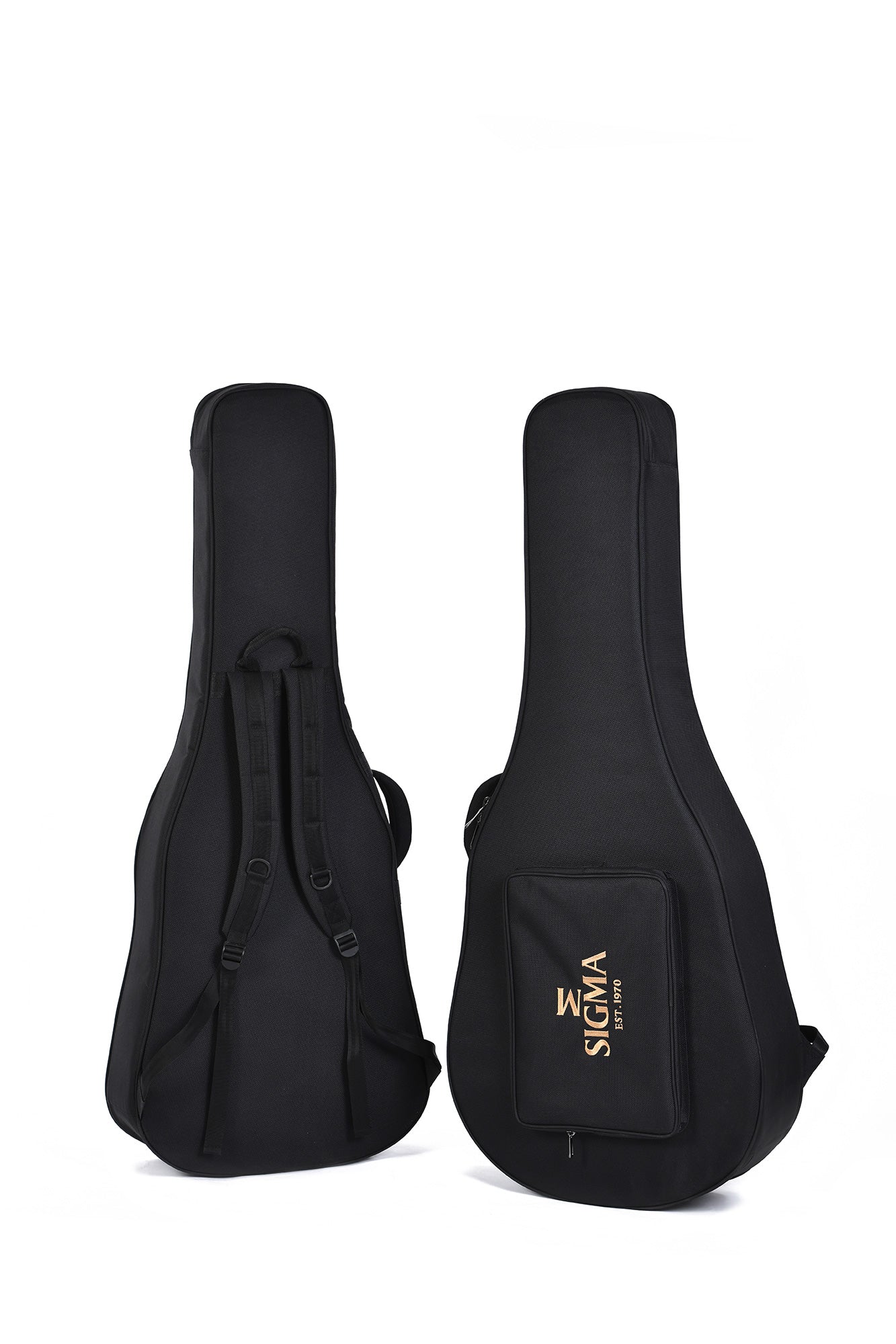 Sigma SOMM-STE OM Acoustic All Solid W/EQ with Sigma Soft Case - Image 8