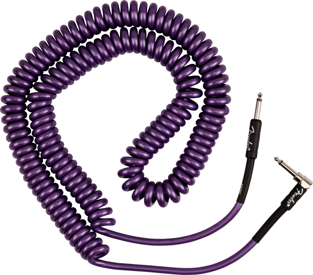 Fender J Mascis Coiled Cable - Purple - Image 2