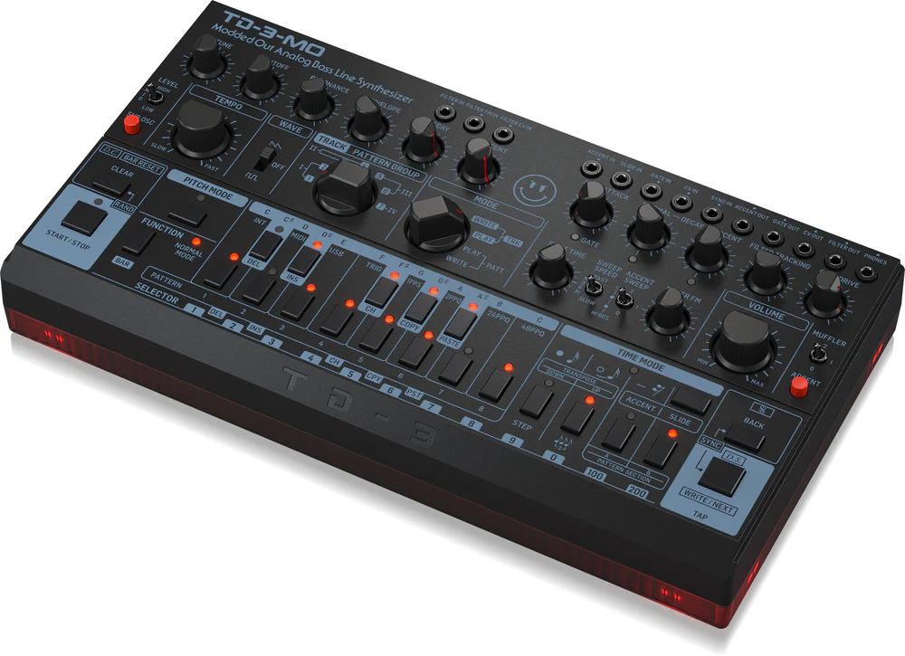 Behringer TD-3-MO-BK Modded Out Analogue Bass Synthesizer - Image 5