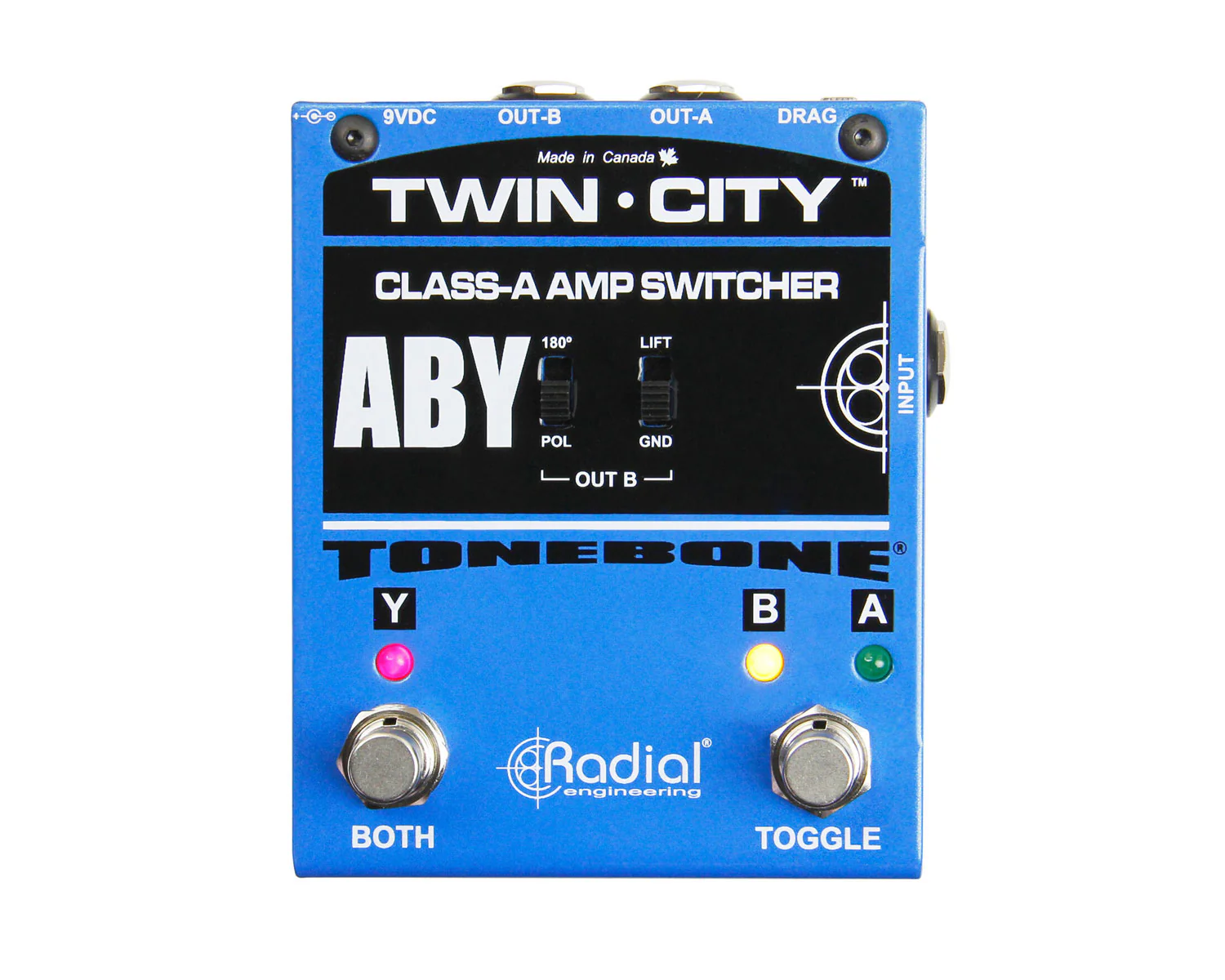 Radial Twin-City Class A Active ABY Switcher