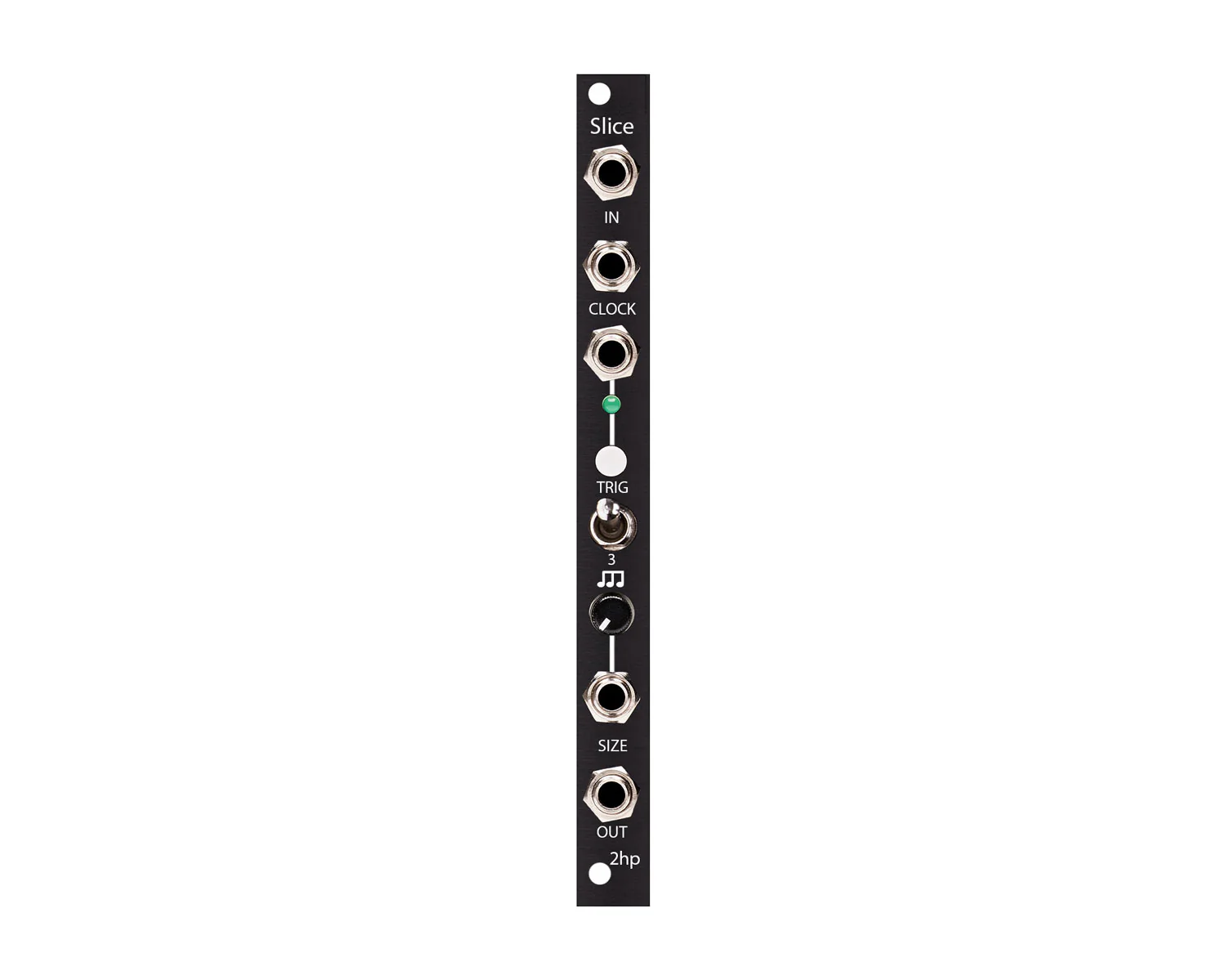 2hp Slice Beat Repeat/Glitch Engine Eurorack Module