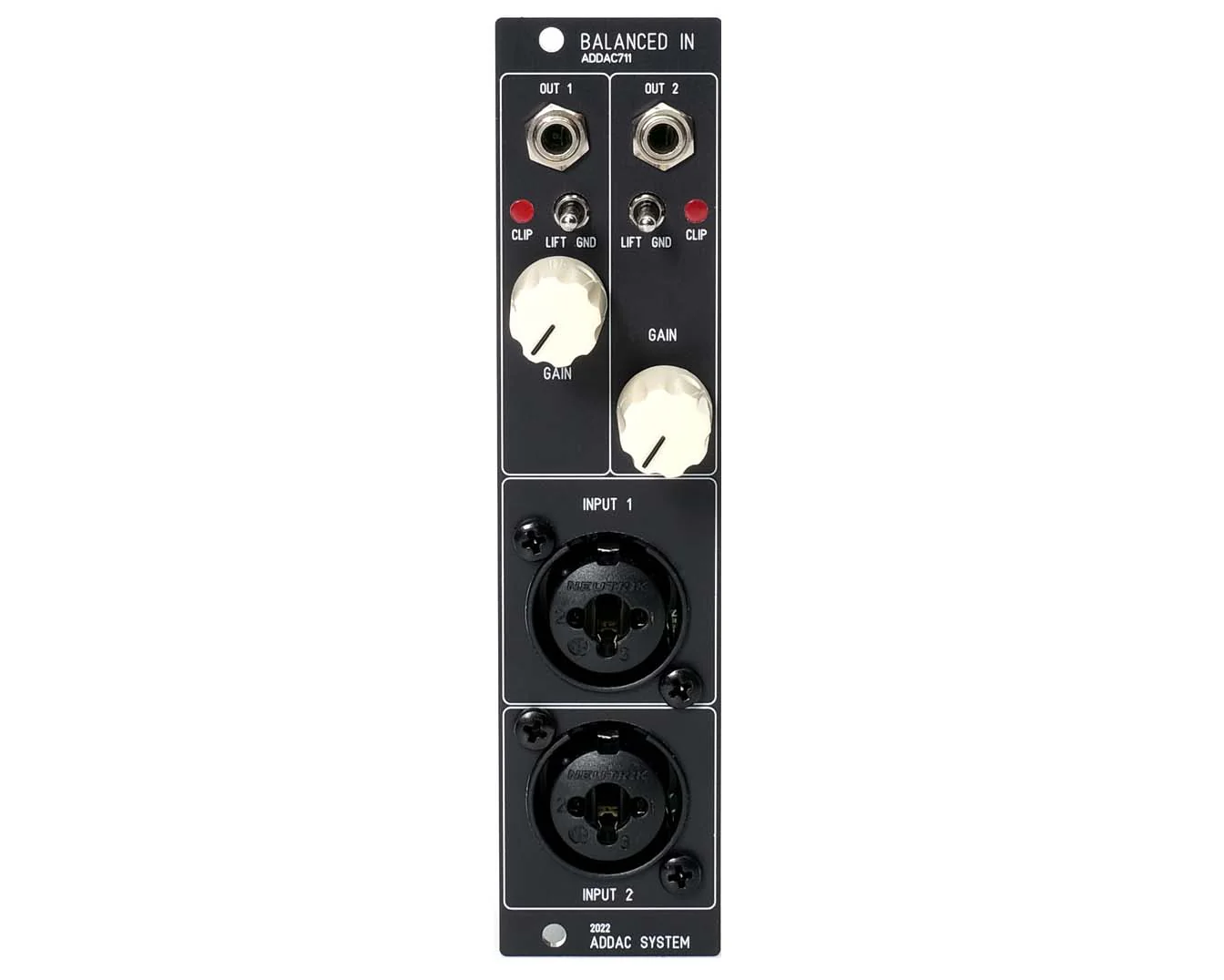 ADDAC System ADDAC711 Balanced Inputs