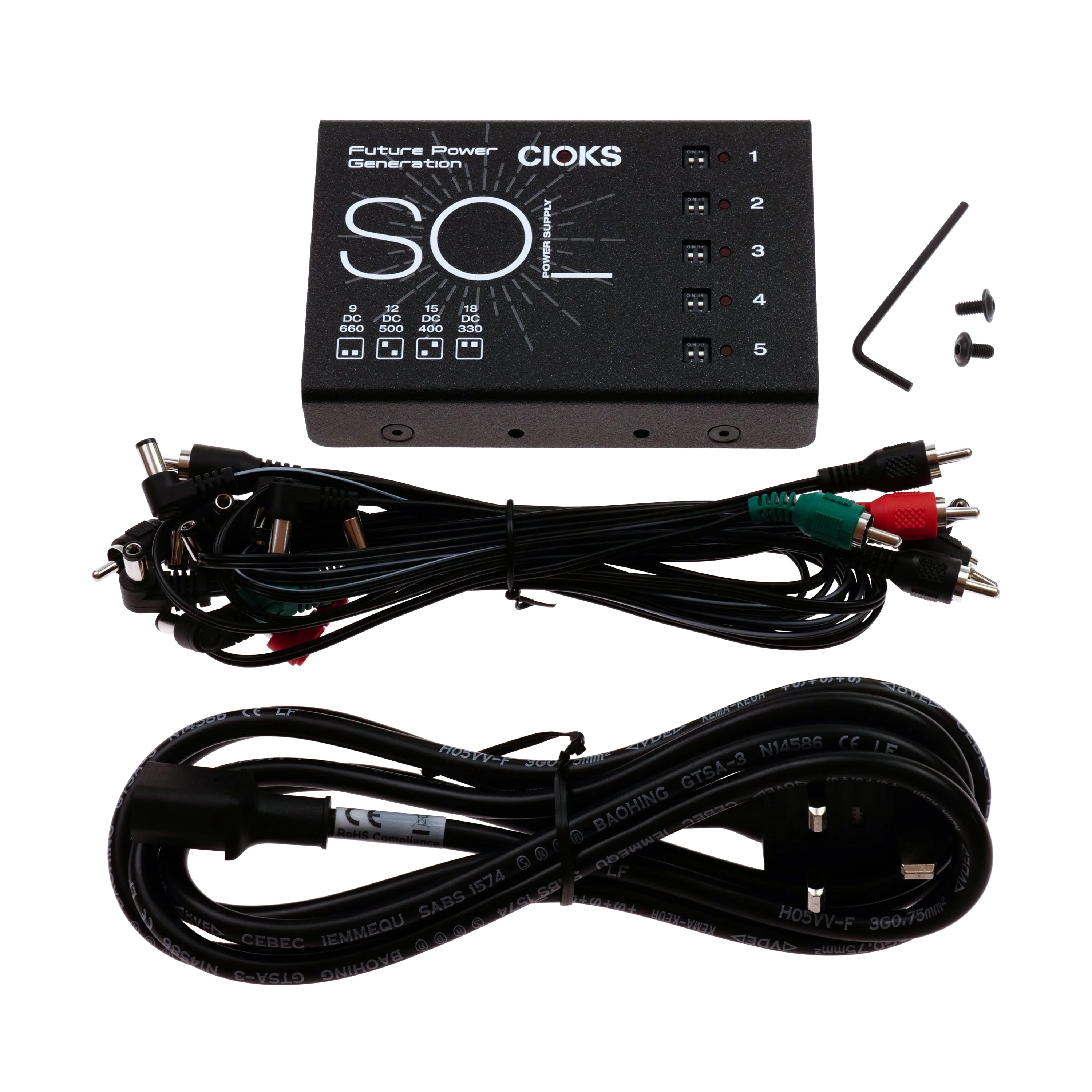 Cioks SOL Switch-Mode Pedal Power Supply - Image 4