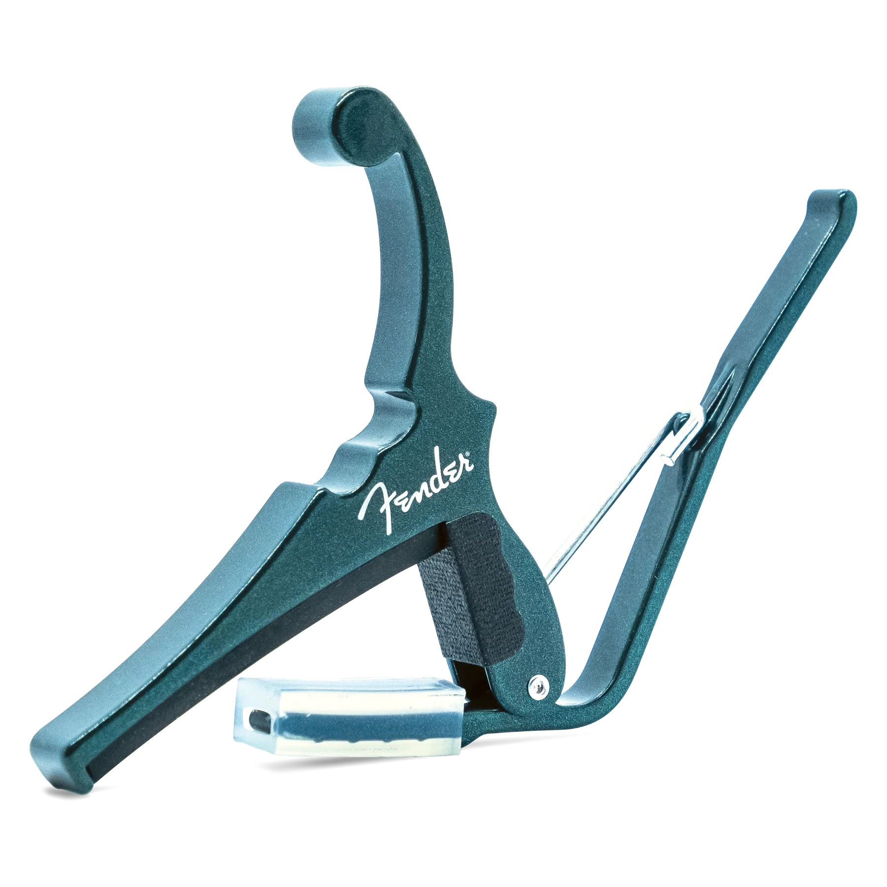 Kyser Fender KGEFSHGA Quick Change Electric Guitar Capo - Sherwood Green - Image 3