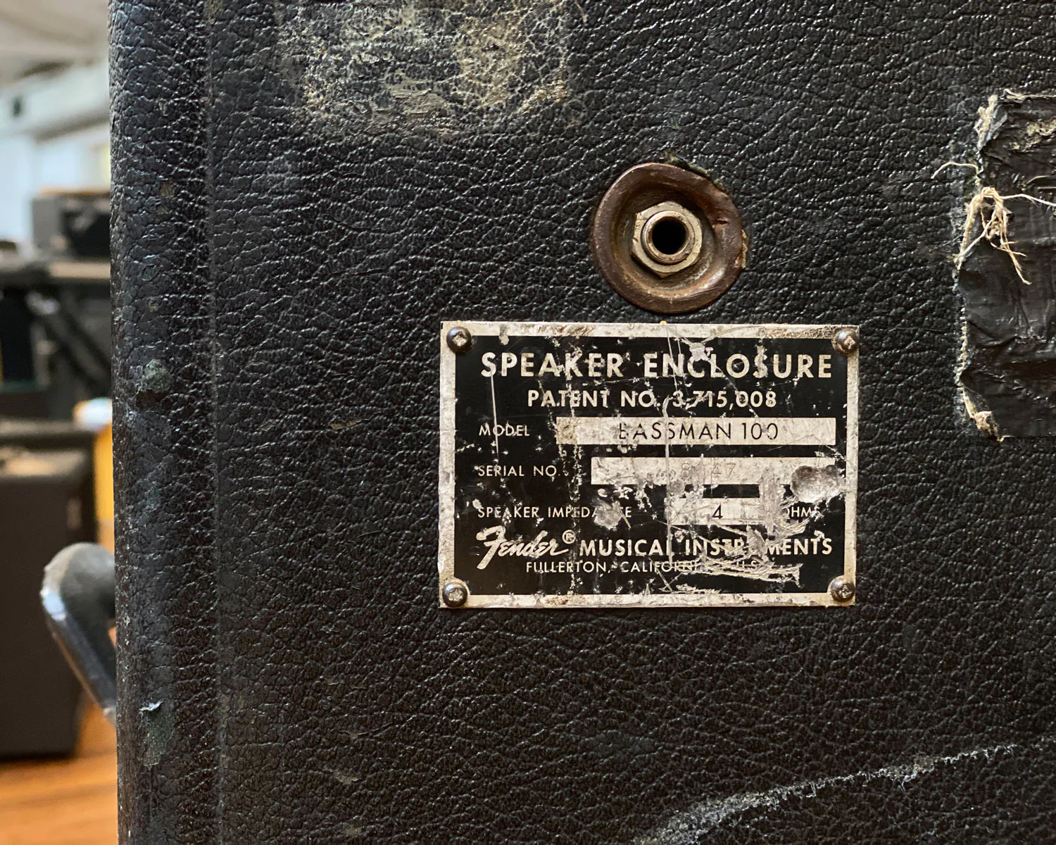 '70s Fender Bassman 4x12 Cabinet 4Ω - Image 5