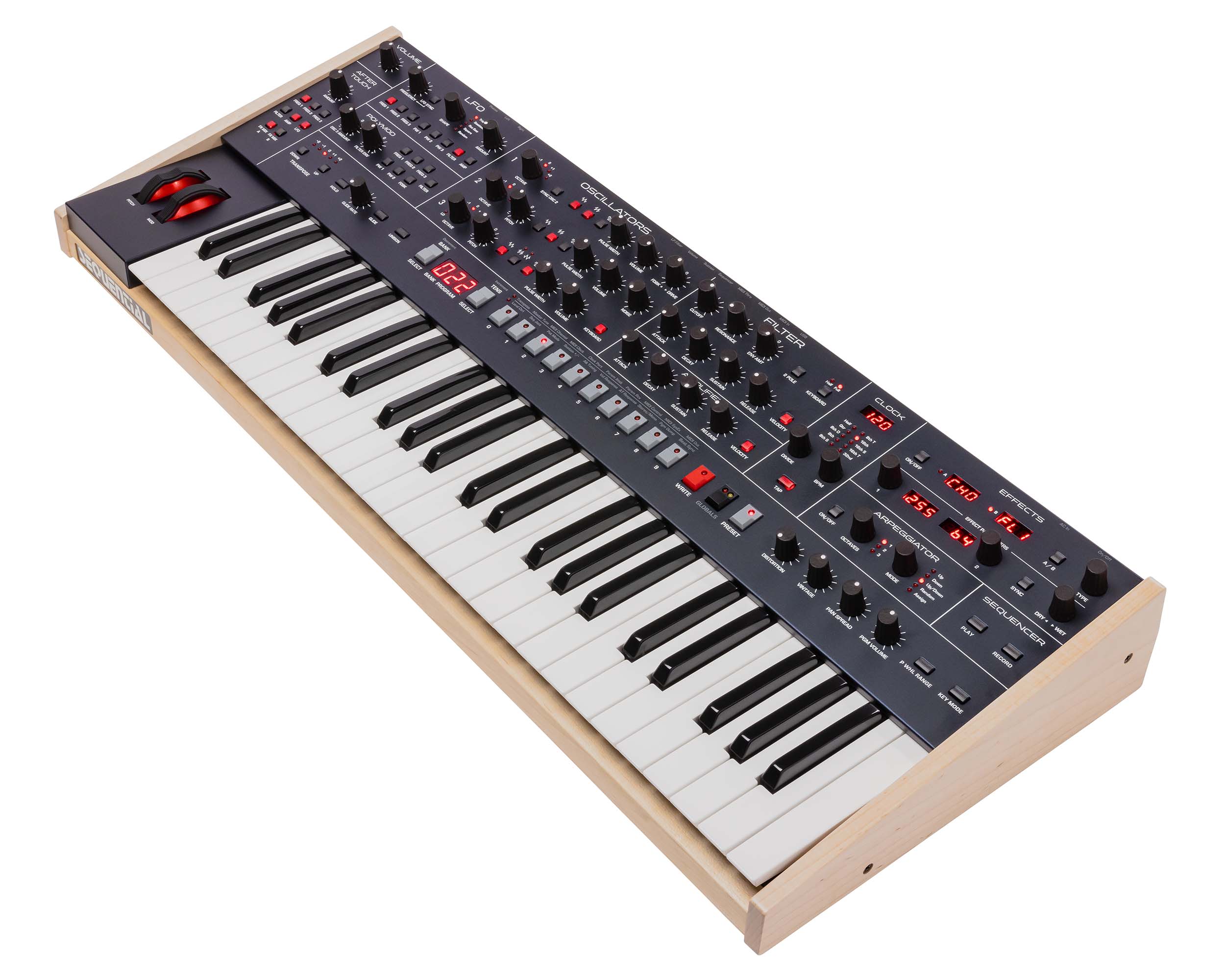 Sequential Trigon-6 6-Voice Polyphonic Analog Synthesizer Keyboard - Image 3