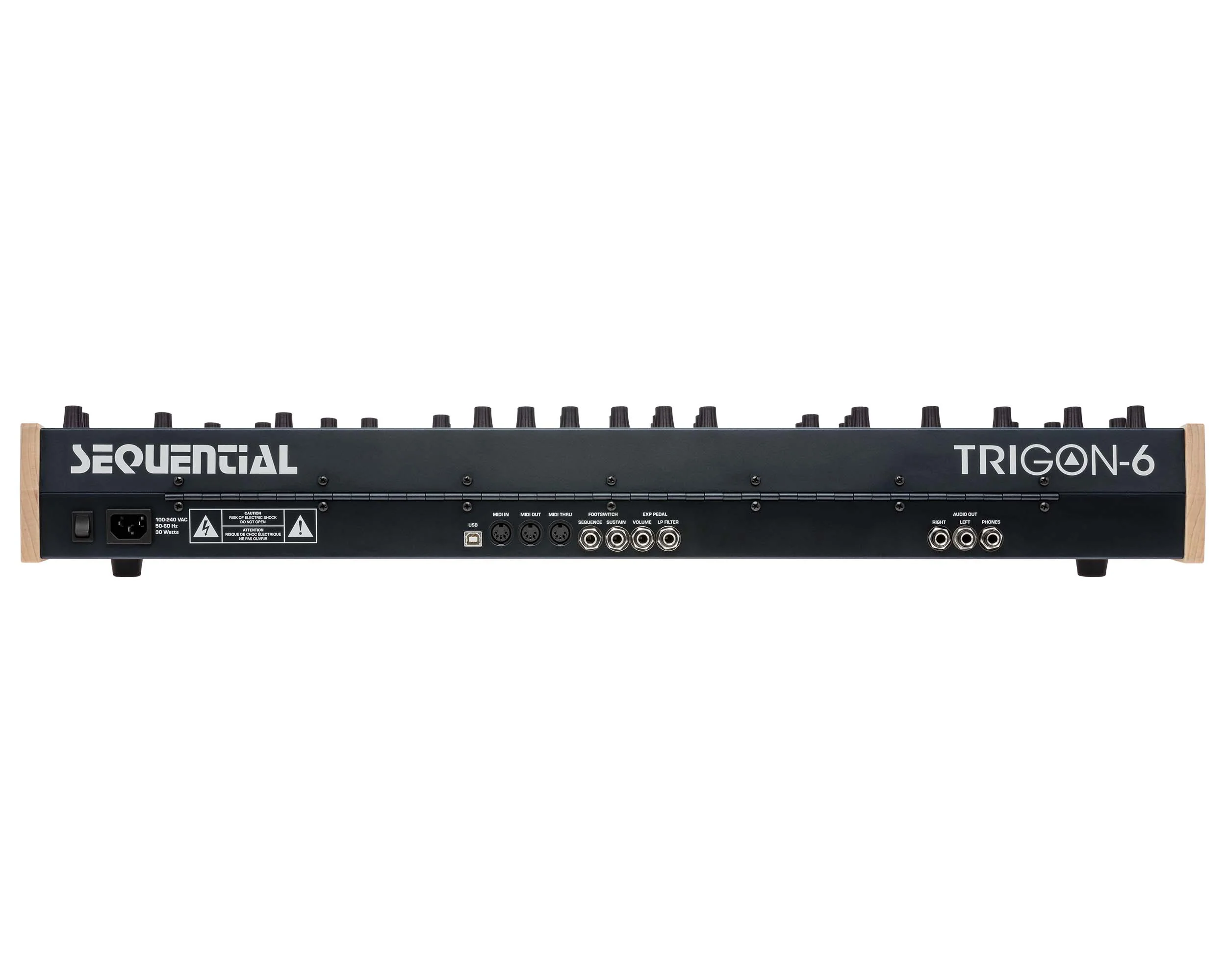 Sequential Trigon-6 6-Voice Polyphonic Analog Synthesizer Keyboard - Image 4
