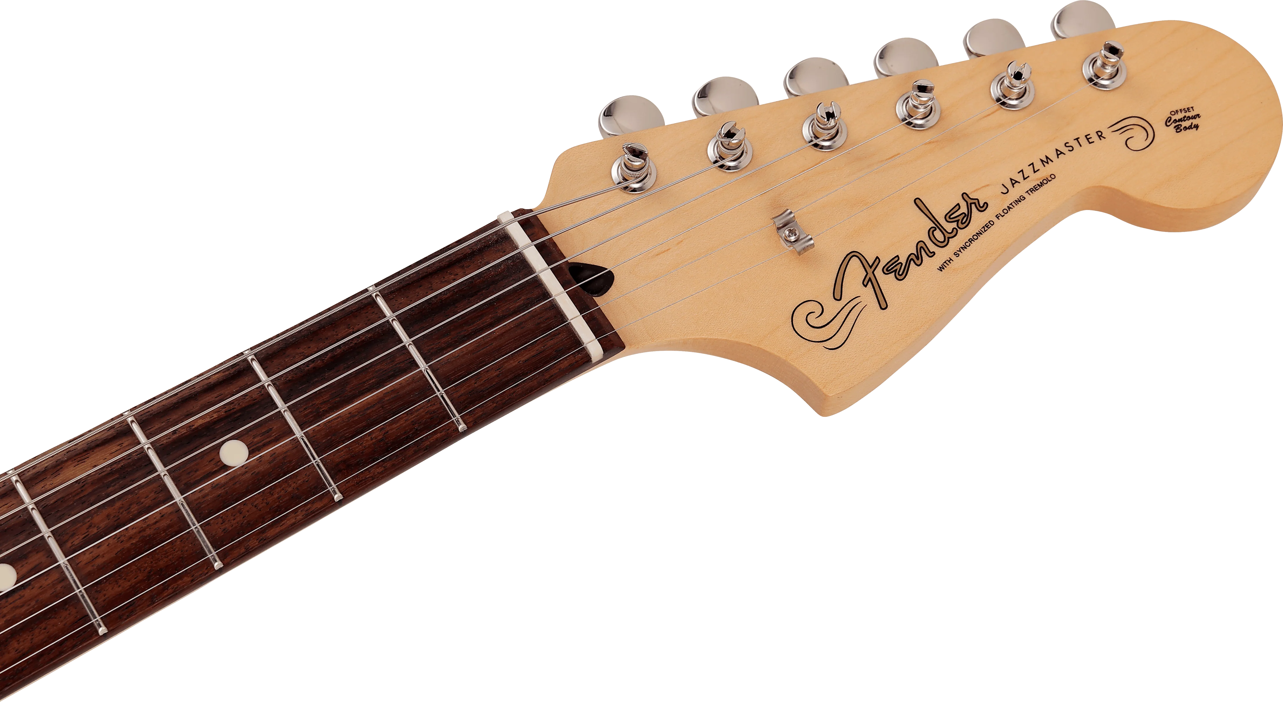 Fender Made in Japan Junior Collection Jazzmaster - Satin Vintage White - Image 4