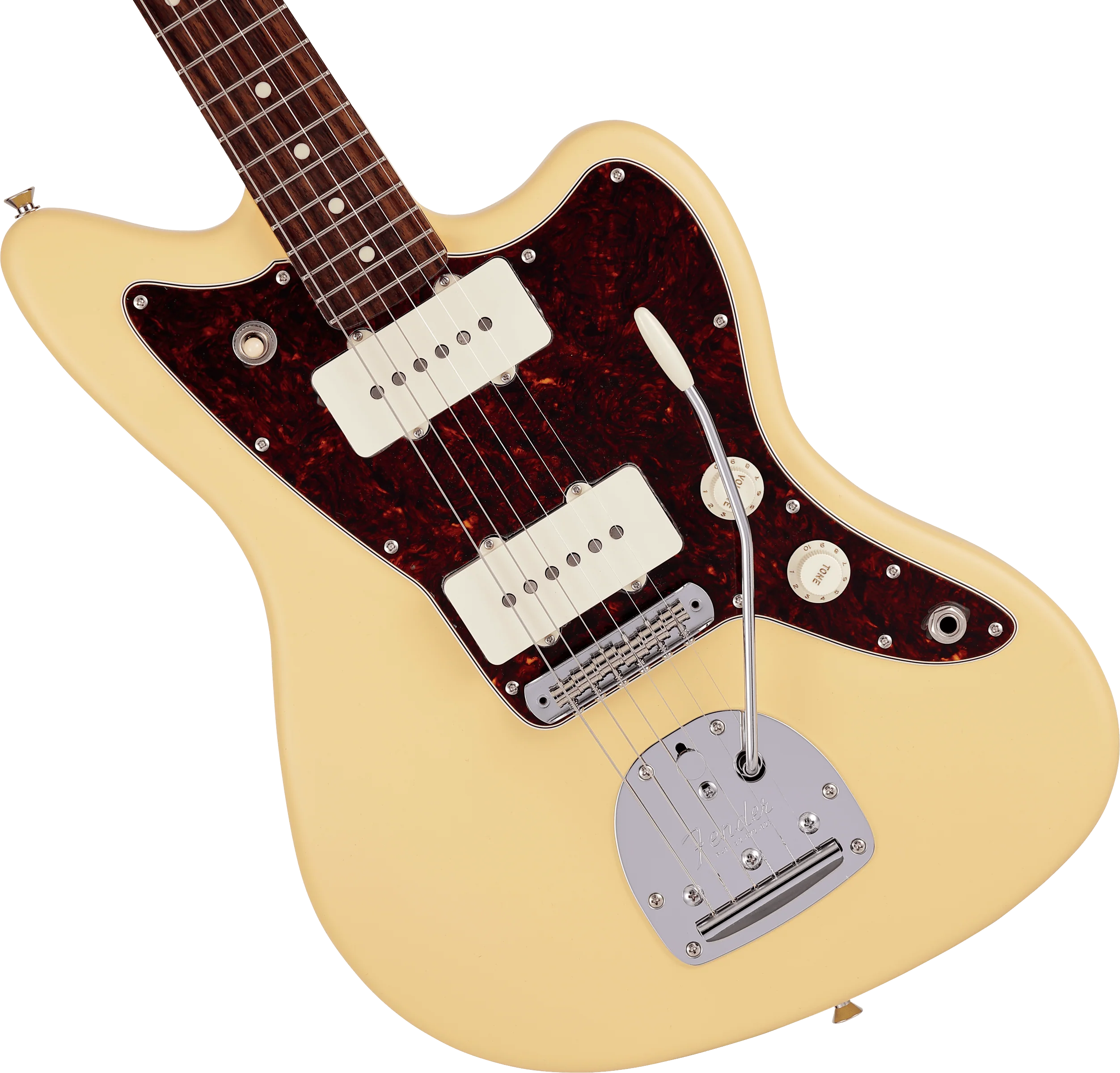 Fender Made in Japan Junior Collection Jazzmaster - Satin Vintage White - Image 6