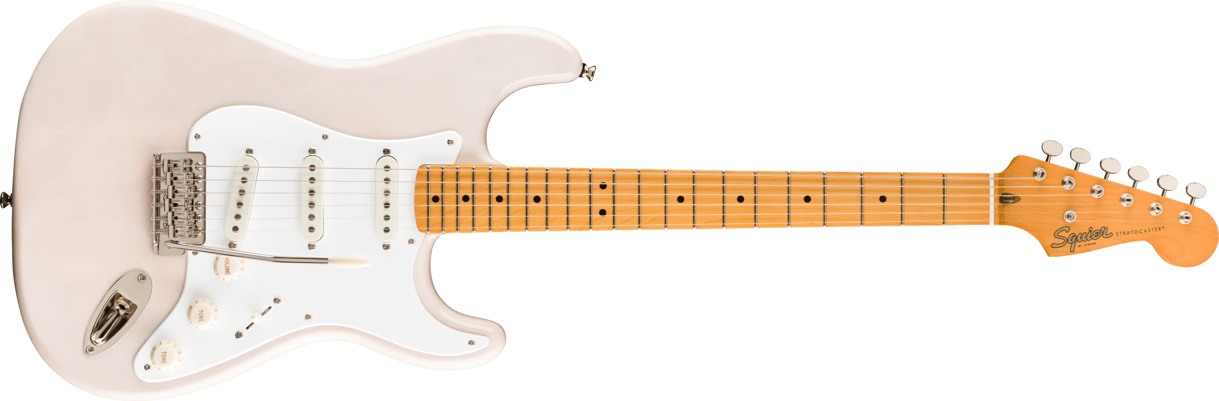 Fender Squier Classic Vibe ‘50s Stratocaster - White Blonde - Image 2