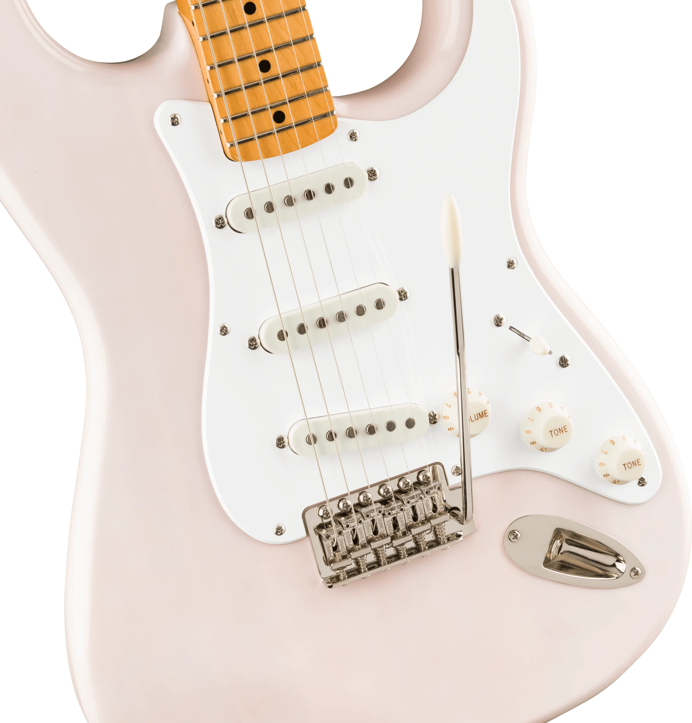 Fender Squier Classic Vibe ‘50s Stratocaster - White Blonde - Image 6