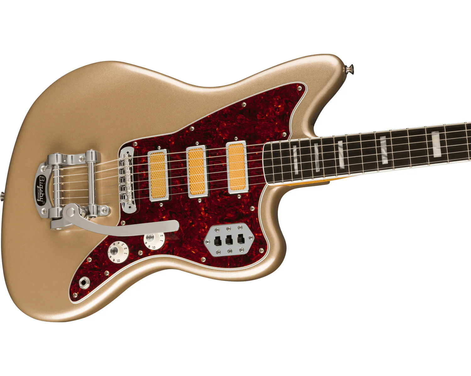 Fender Gold Foil Jazzmaster - Shoreline Gold with Ebony Fingerboard