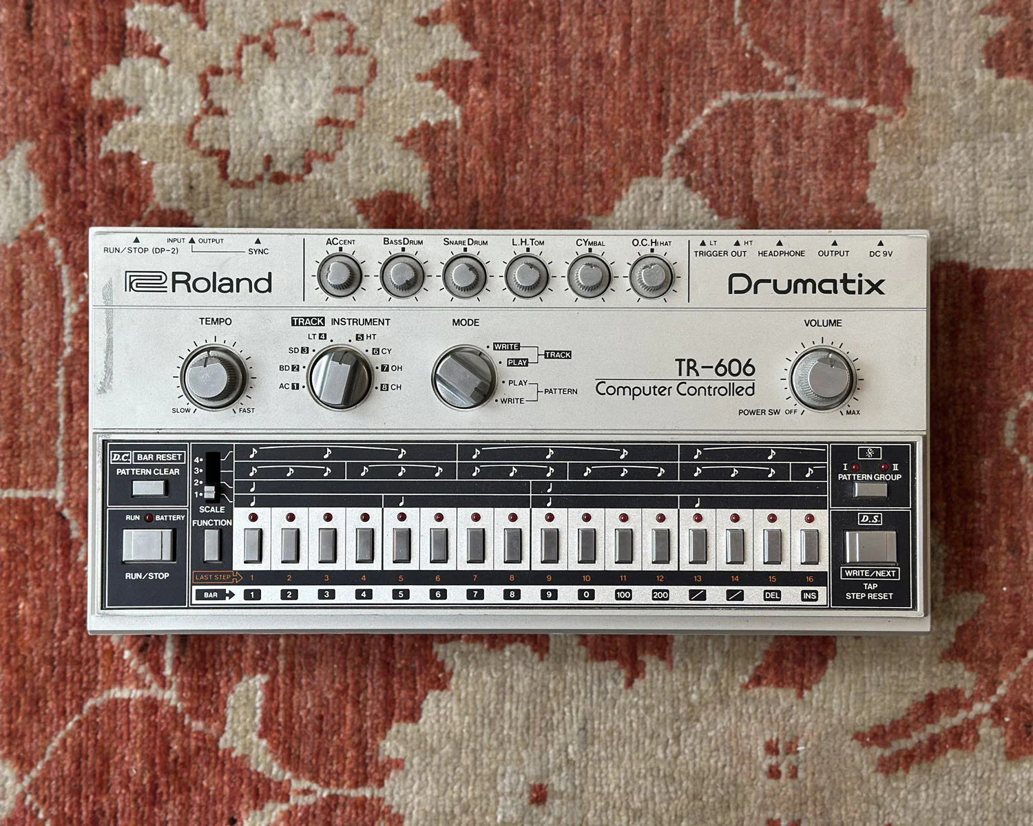 Roland TR-606 Drumatix w/ Original Carry Case & MIDI Converter