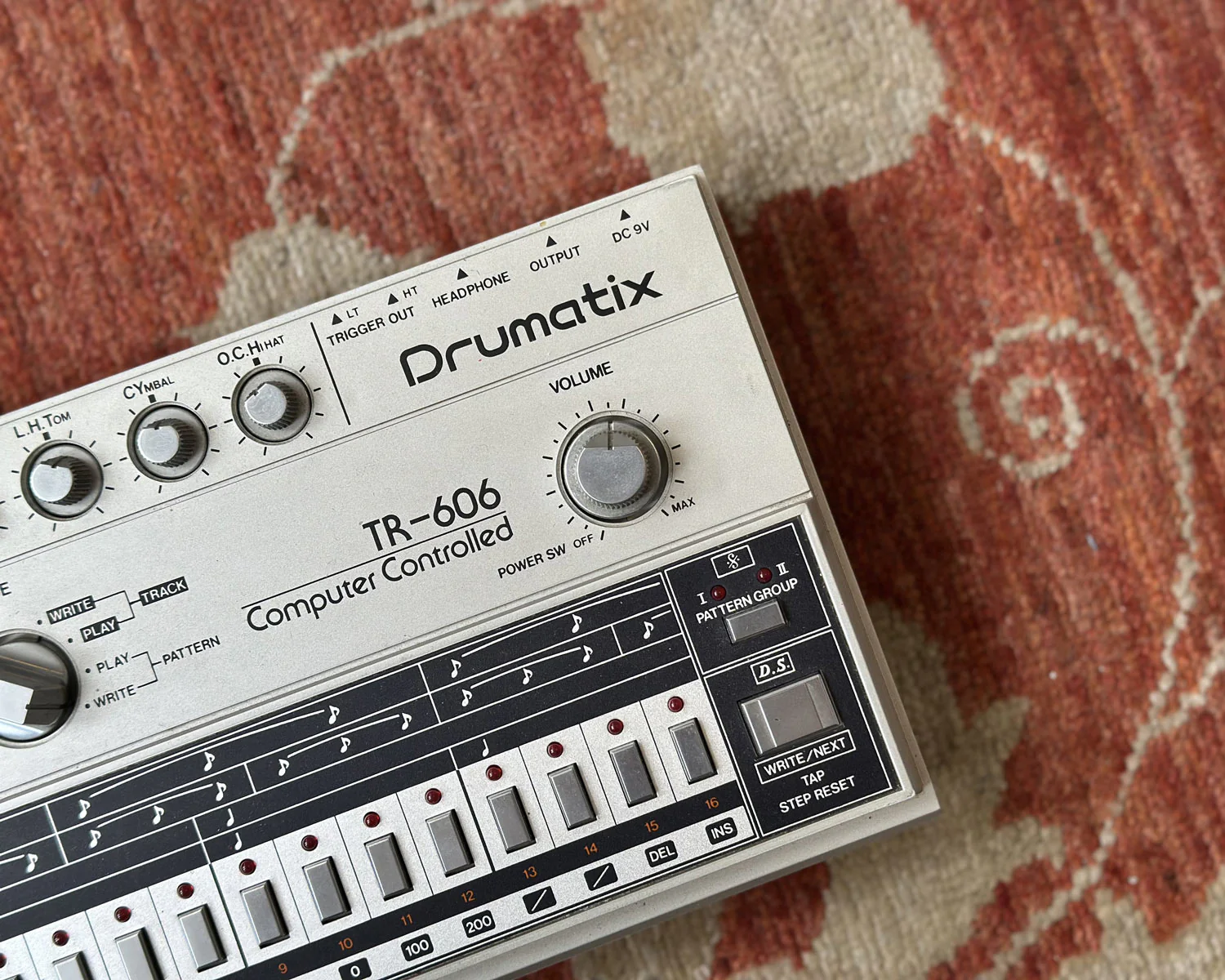 Roland TR-606 Drumatix w/ Original Carry Case & MIDI Converter - Image 4