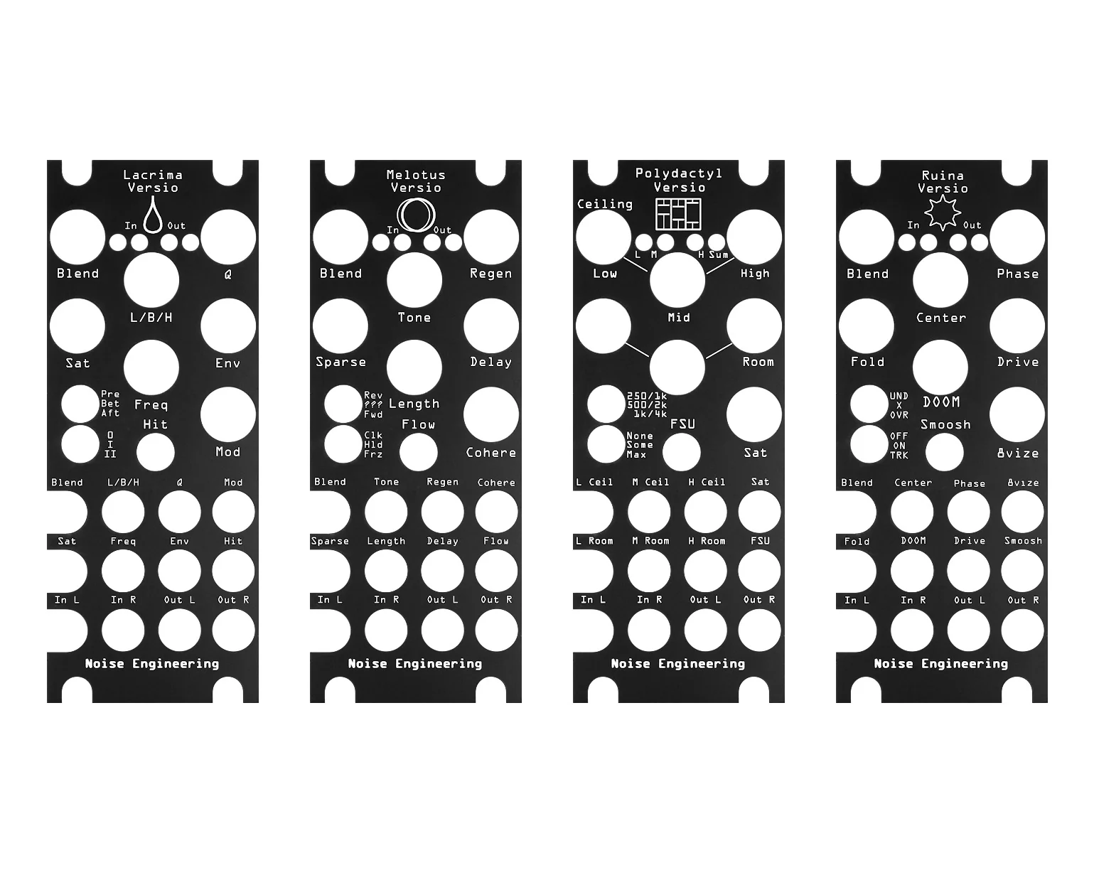 Noise Engineering Versio Overlay Pack - Black - Image 2