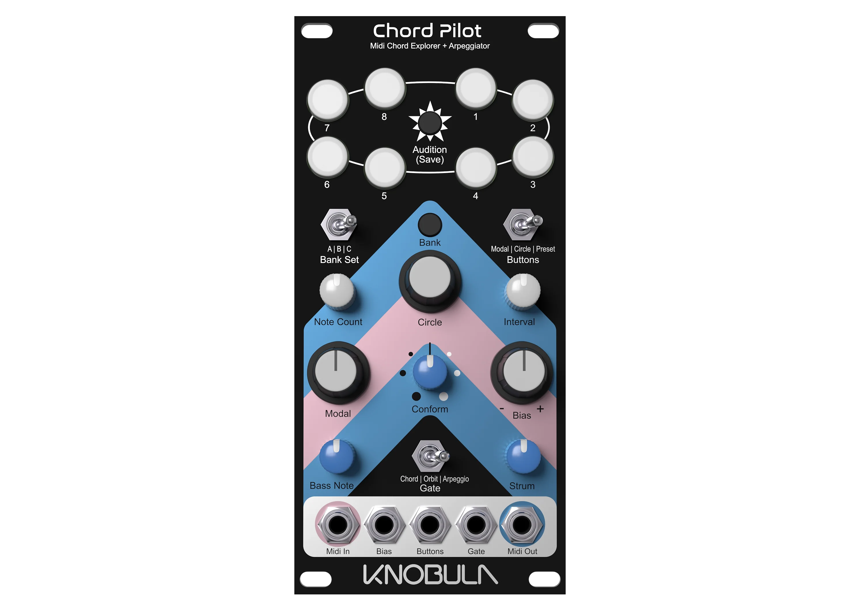 Knobula Chord Pilot Midi Chord Generator