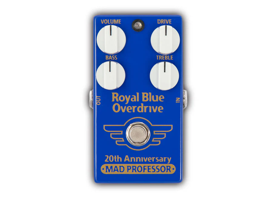 Mad Professor 20th Anniversary Royal Blue Overdrive