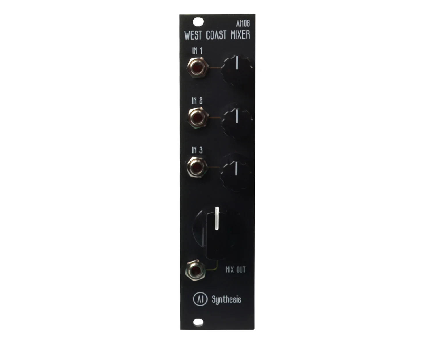 AI Synthesis AI106 West Coast Mixer - Black