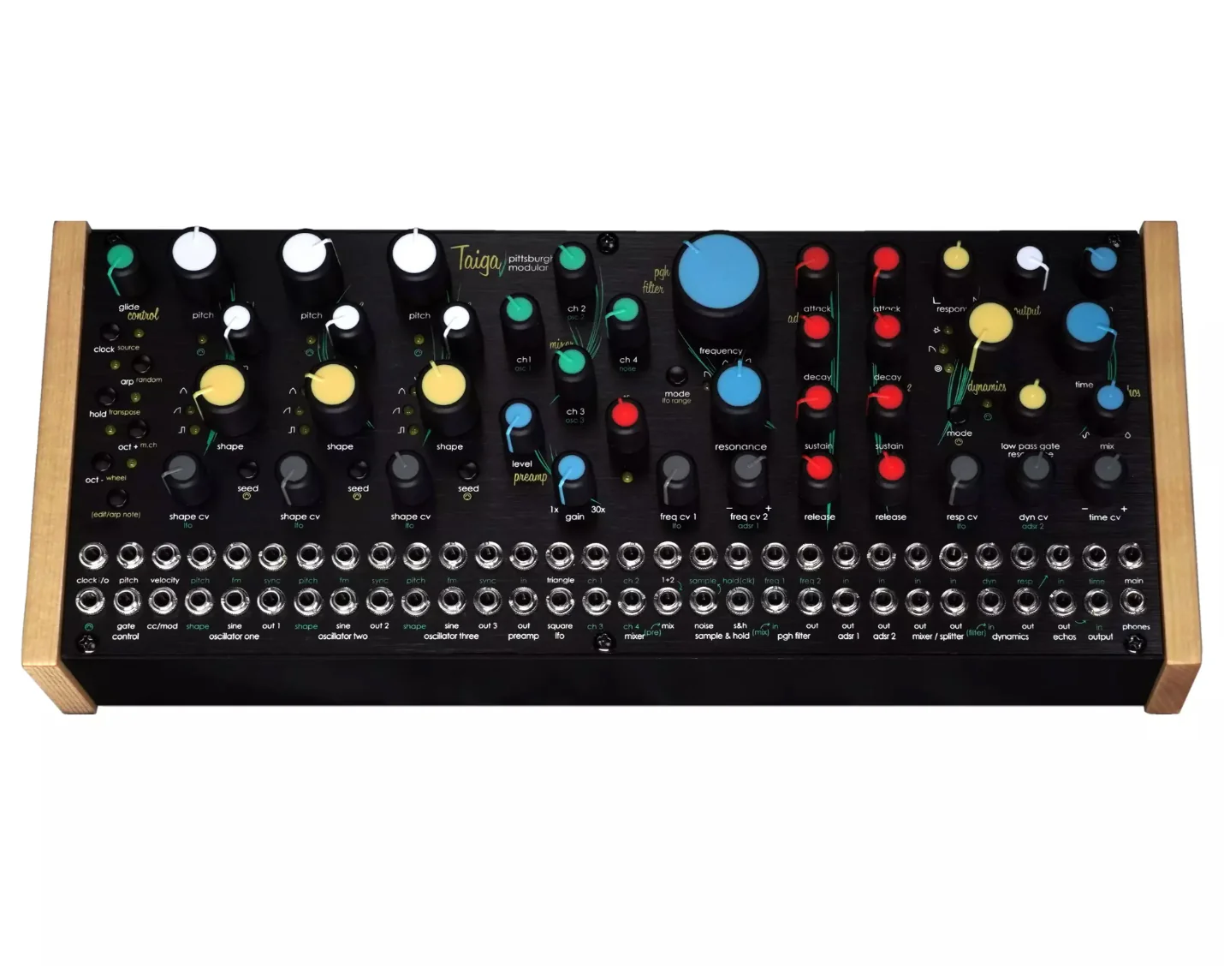 Pittsburgh Modular Taiga Three Oscillator Dynamic Synthesizer