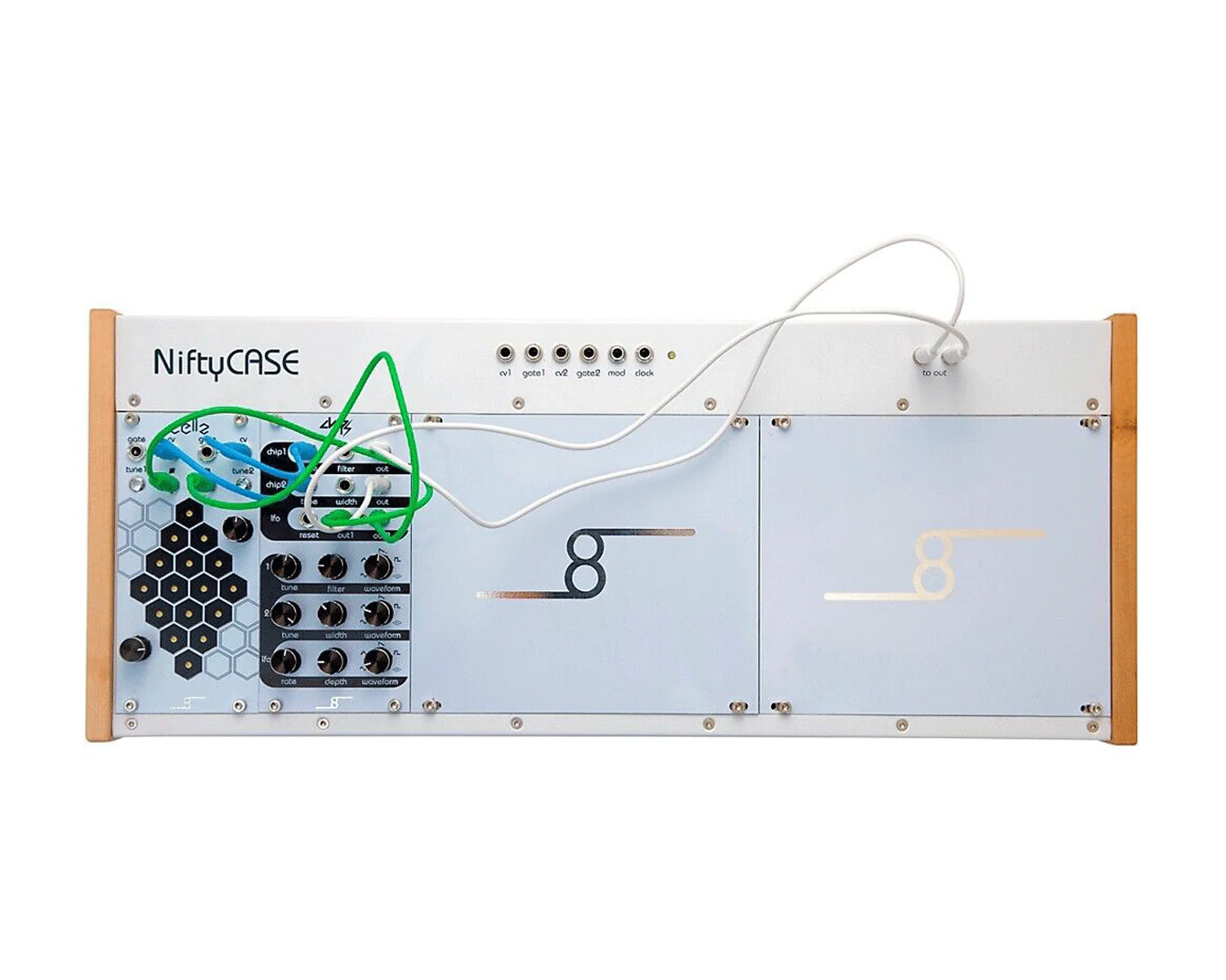 CRE8 AUDIO Nifty Bundle Eurorack Case with Modules & Cables