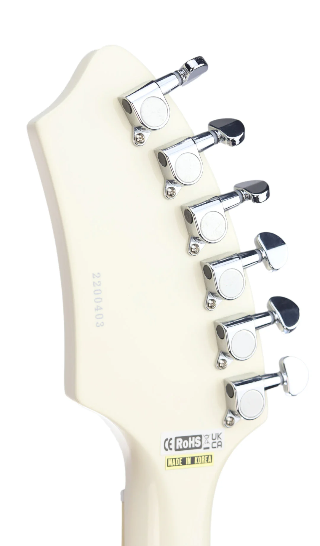 Eastwood "Sharkbite" Fyrbyrd - Vintage White - Image 6