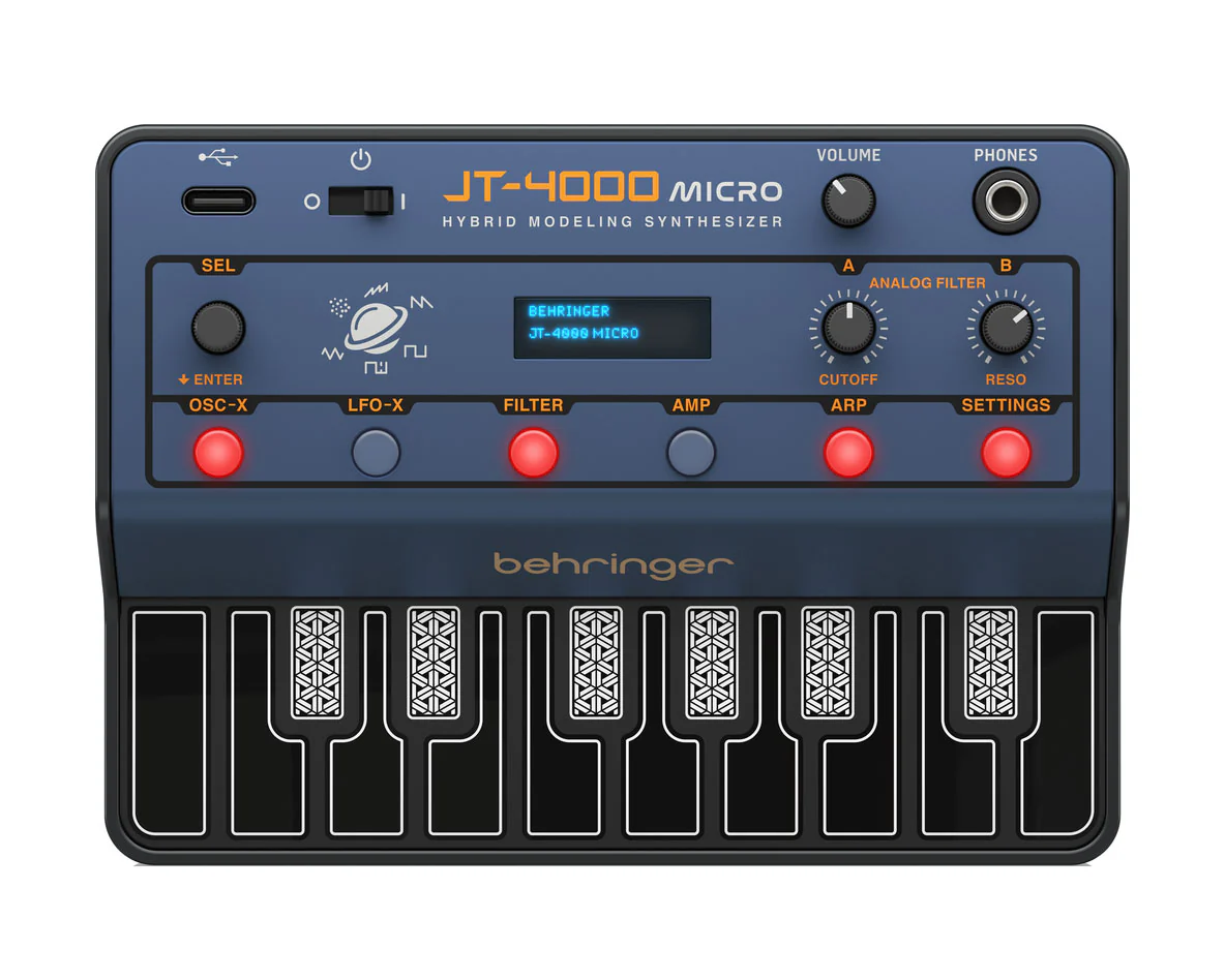 Behringer JT-4000 4-Voice Hybrid Modeling Synthesizer