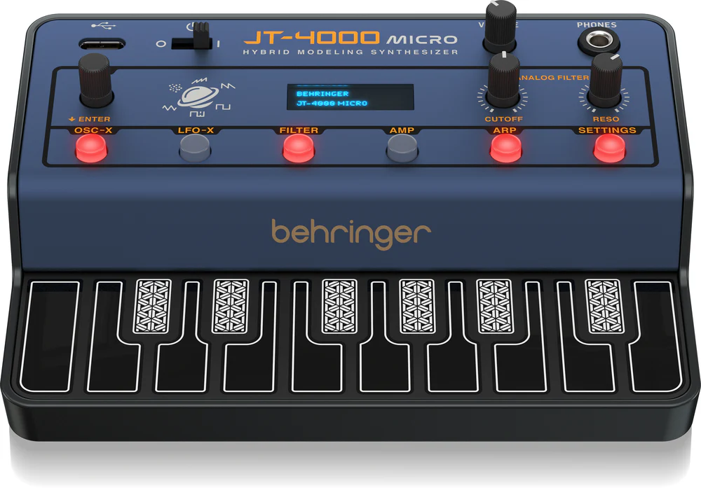 Behringer JT-4000 4-Voice Hybrid Modeling Synthesizer - Image 4