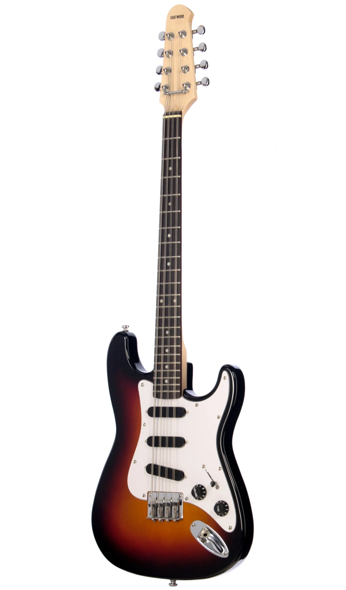 Eastwood Warren Ellis Mandocello S-Style - Sunburst - Image 3
