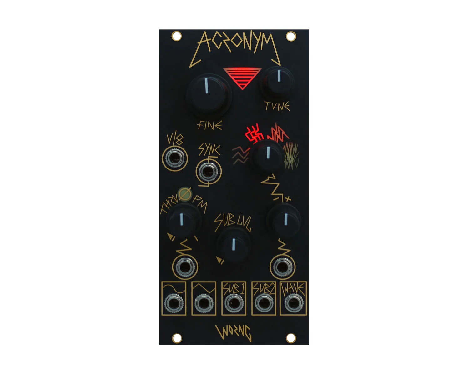 Worng ACRONYM Analogue Morphing VCO