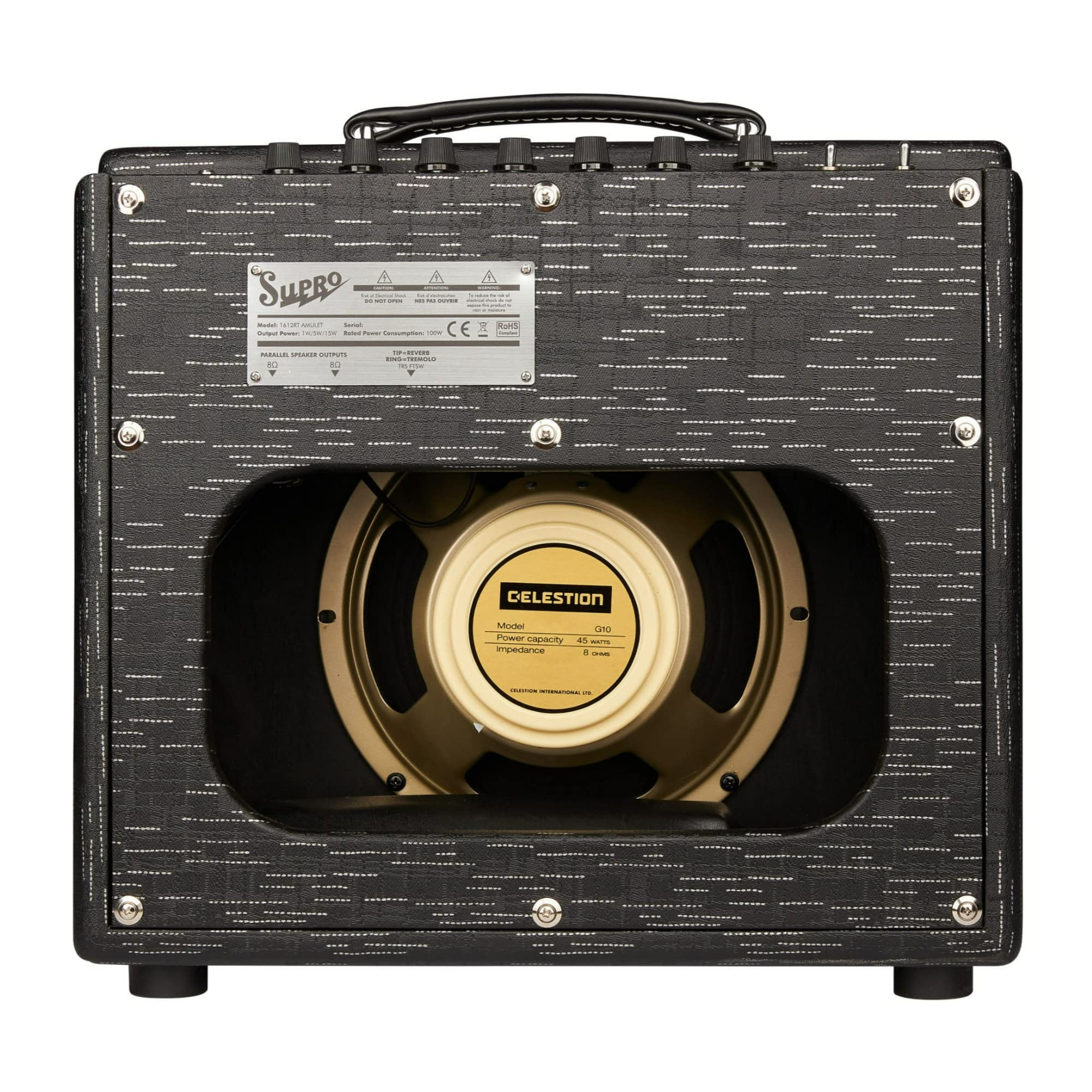 Supro 1612RT Supro Amulet 15 Watt 1x10" Combo - Image 3
