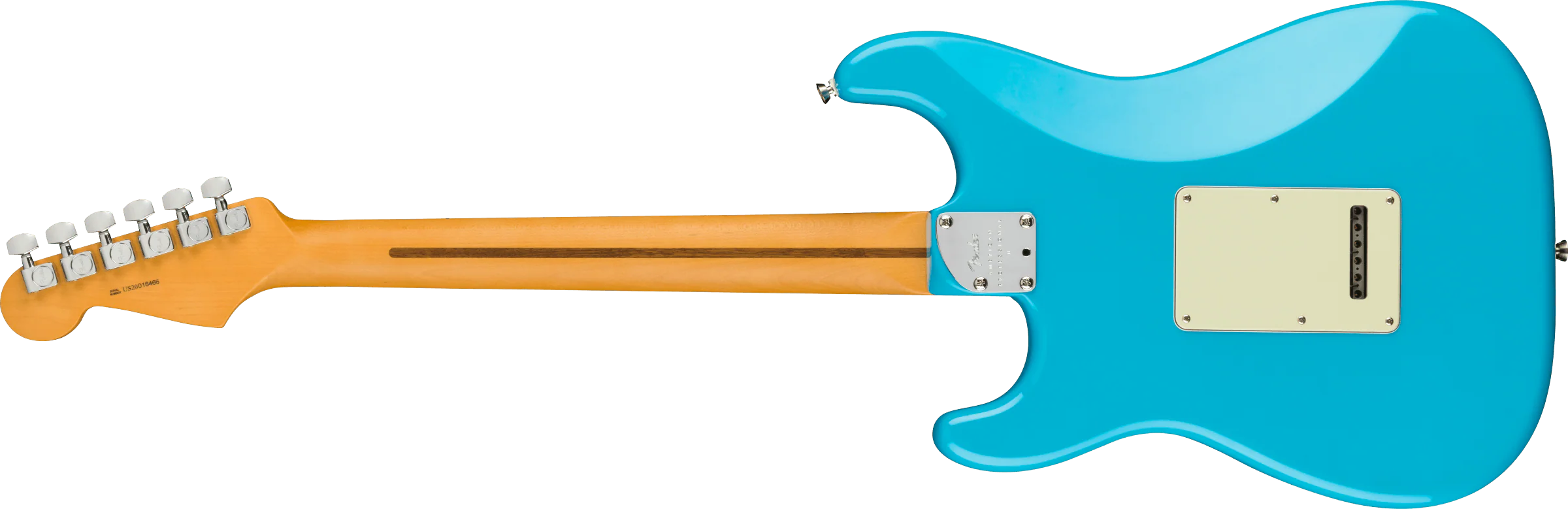 Fender American Professional II Stratocaster - Miami Blue / Maple Neck - Image 5