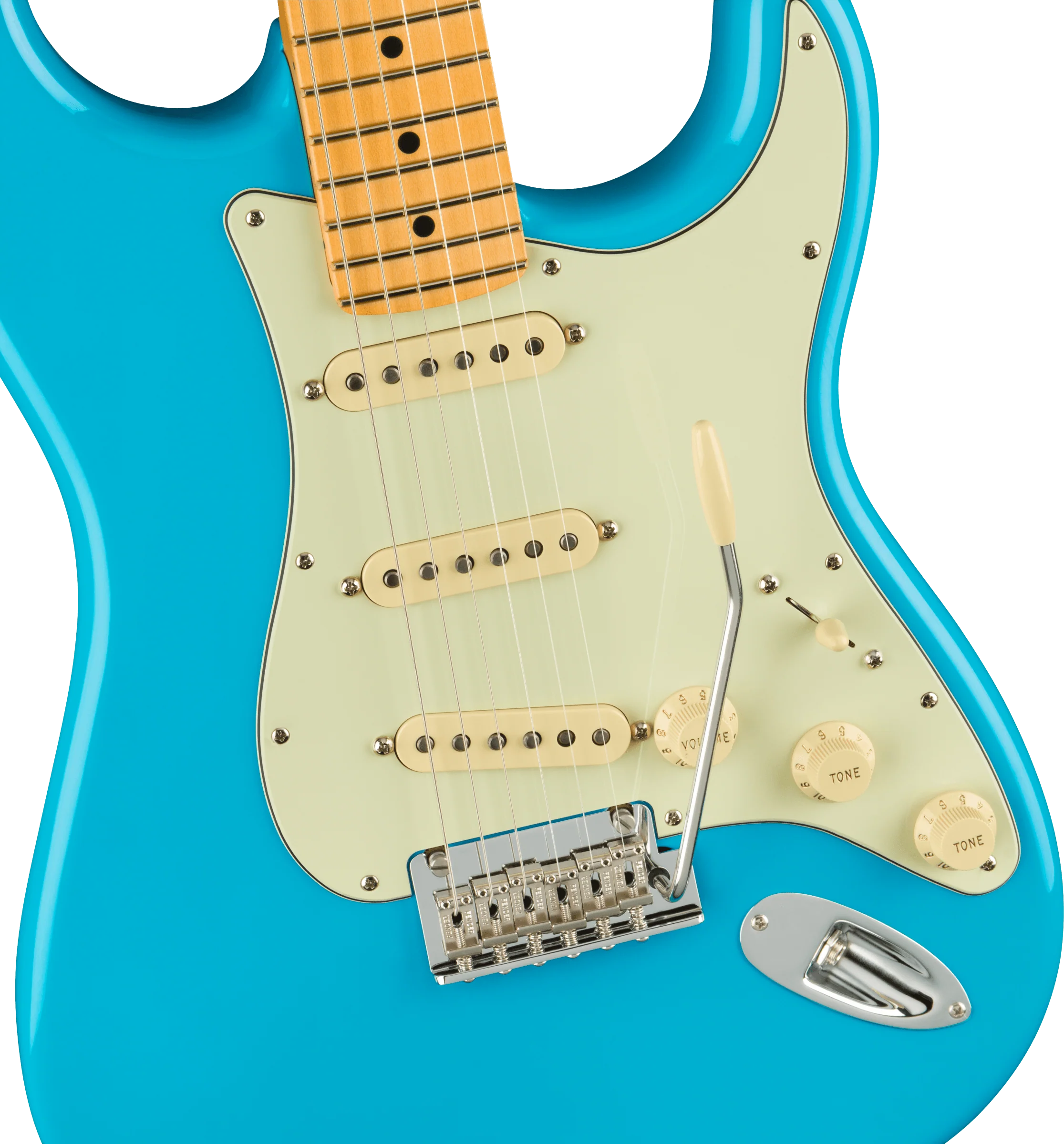 Fender American Professional II Stratocaster - Miami Blue / Maple Neck - Image 6