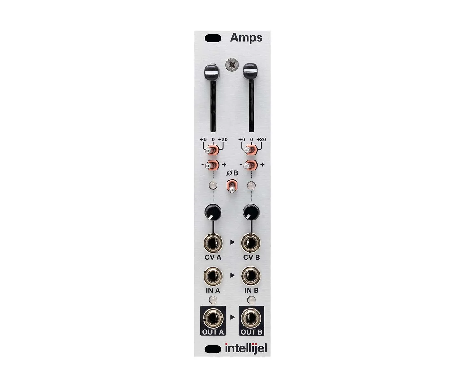 Intellijel Amps Dual Precision VCA Eurorack Module