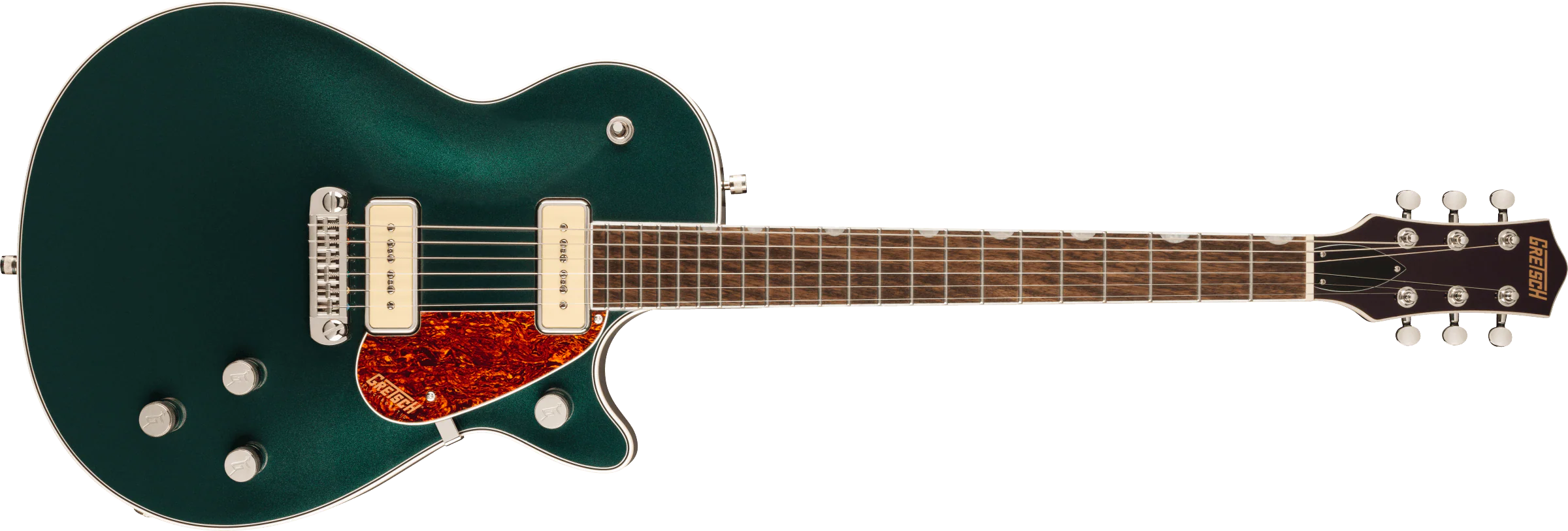 Gretsch G5210-P90 Electromatic Jet Two 90 Single-Cut with Wraparound tailpiece - Cadillac Green - Image 4