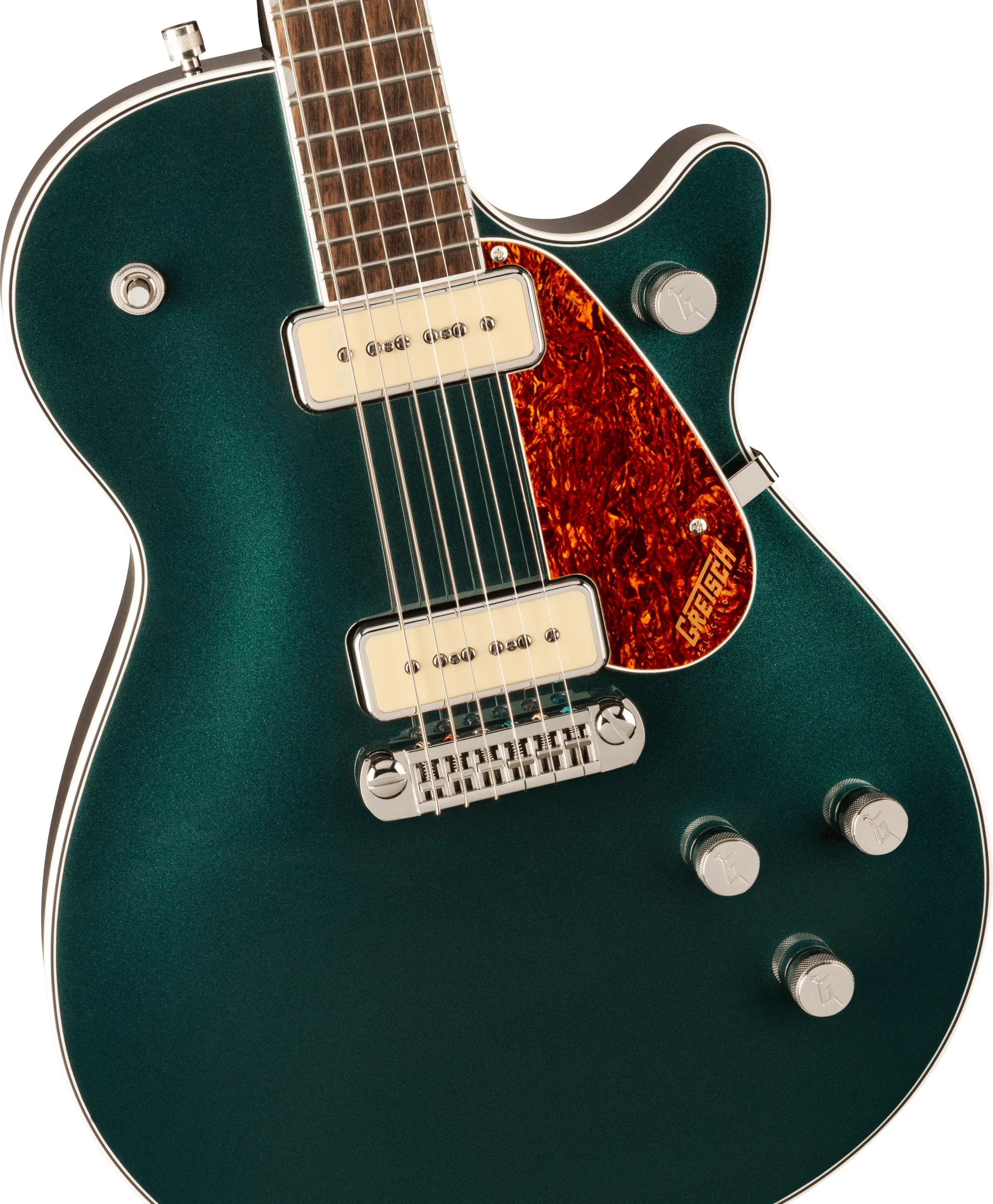 Gretsch G5210-P90 Electromatic Jet Two 90 Single-Cut with Wraparound tailpiece - Cadillac Green - Image 6