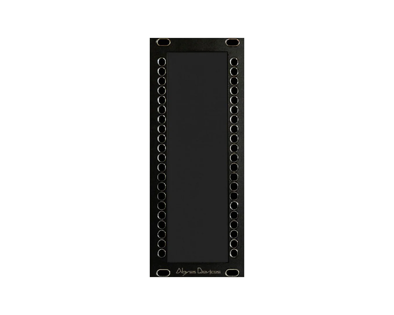 Abyss Devices 1U to 3U Adapter (Pulp Logic) - Black