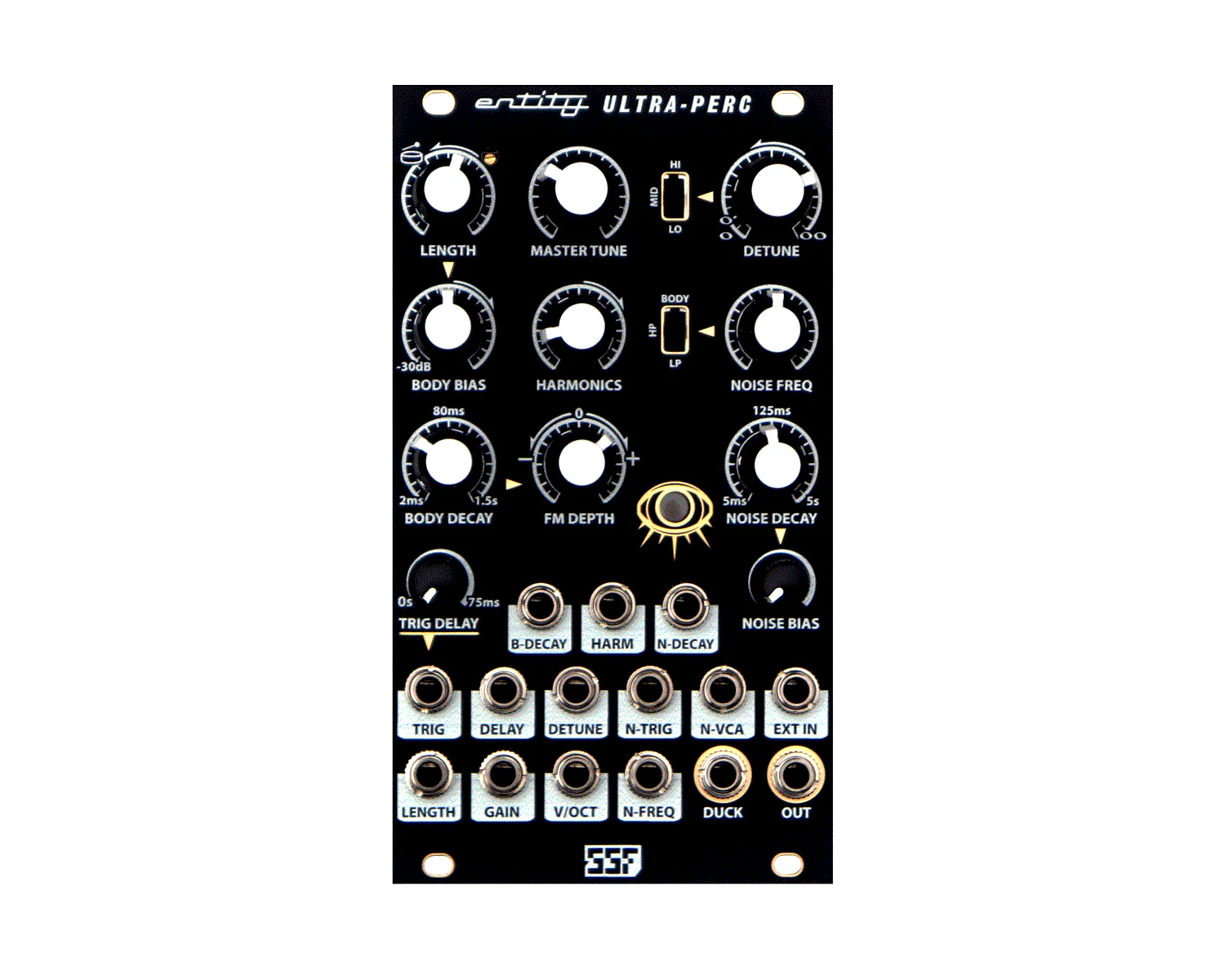 SSF Entity Ultra-Perc Percussion Synthesizer Module