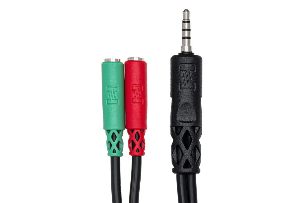 Hosa Technology YMM-108 Headset/Mic Breakout Cable - Image 3