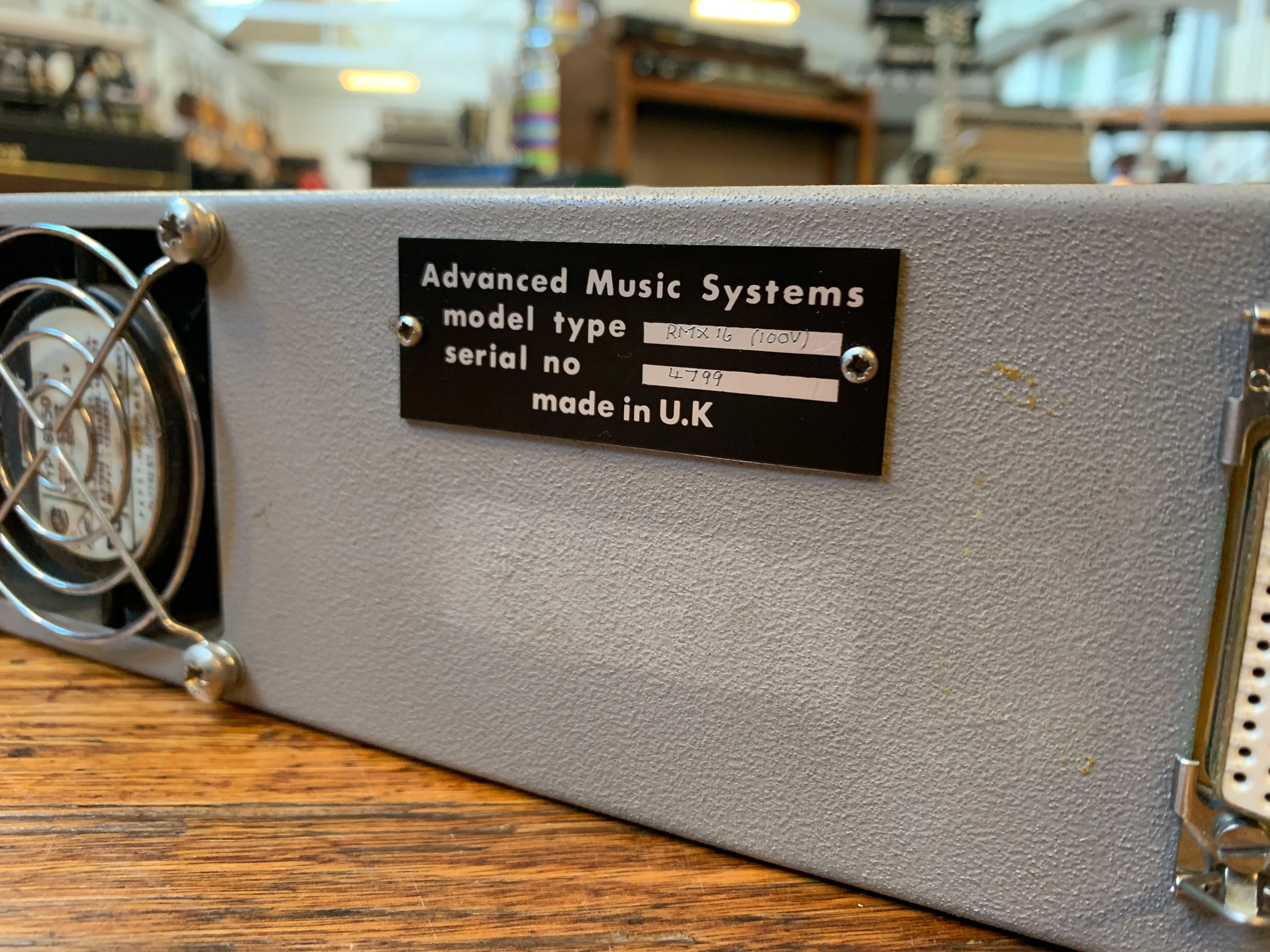 1990 AMS RMX16 Digital Reverberation System - Image 5