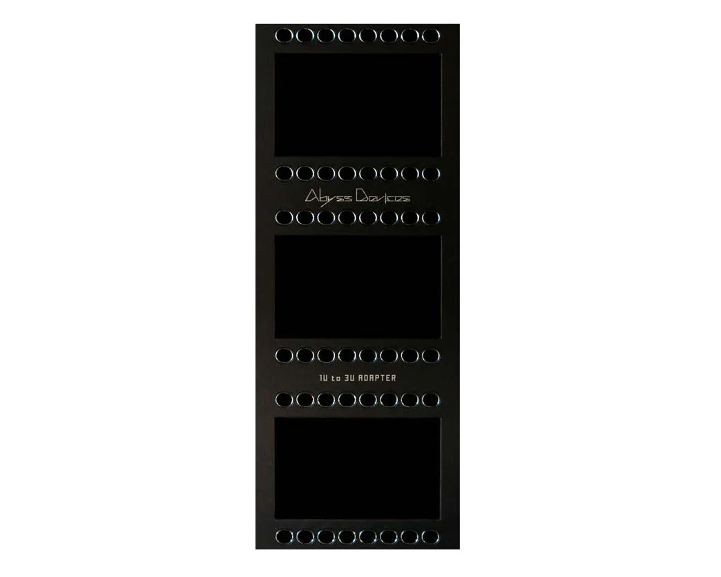 Abyss Devices 1U to 3U 10hp Adapter (Intellijel) - Black