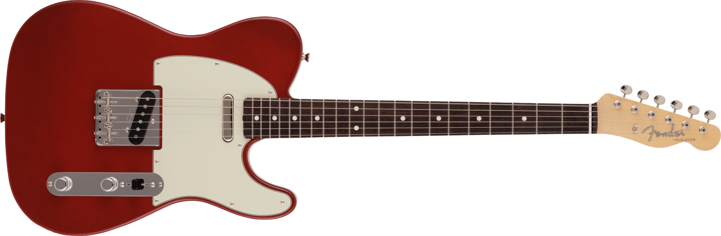 Fender 2023 Collection Made in Japan Traditional 60s Telecaster - Aged Dakota Red - Image 4