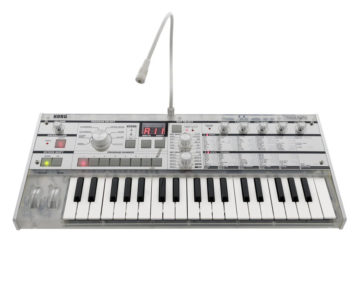 Korg MicroKORG Crystal Synthesizer/Vocoder – 20th Anniversary Limited Edition