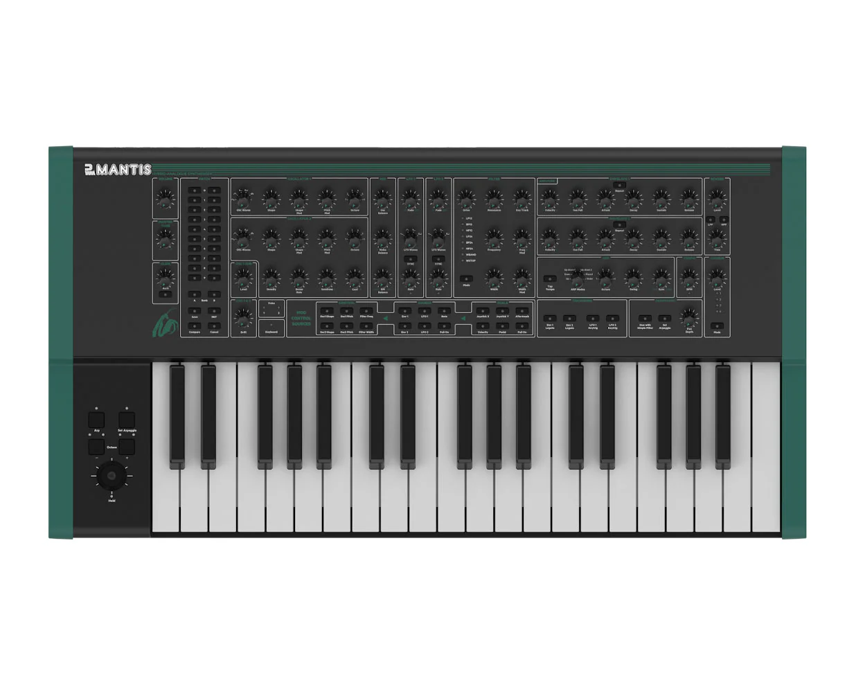 PWM Mantis Hybrid Analogue Synthesizer