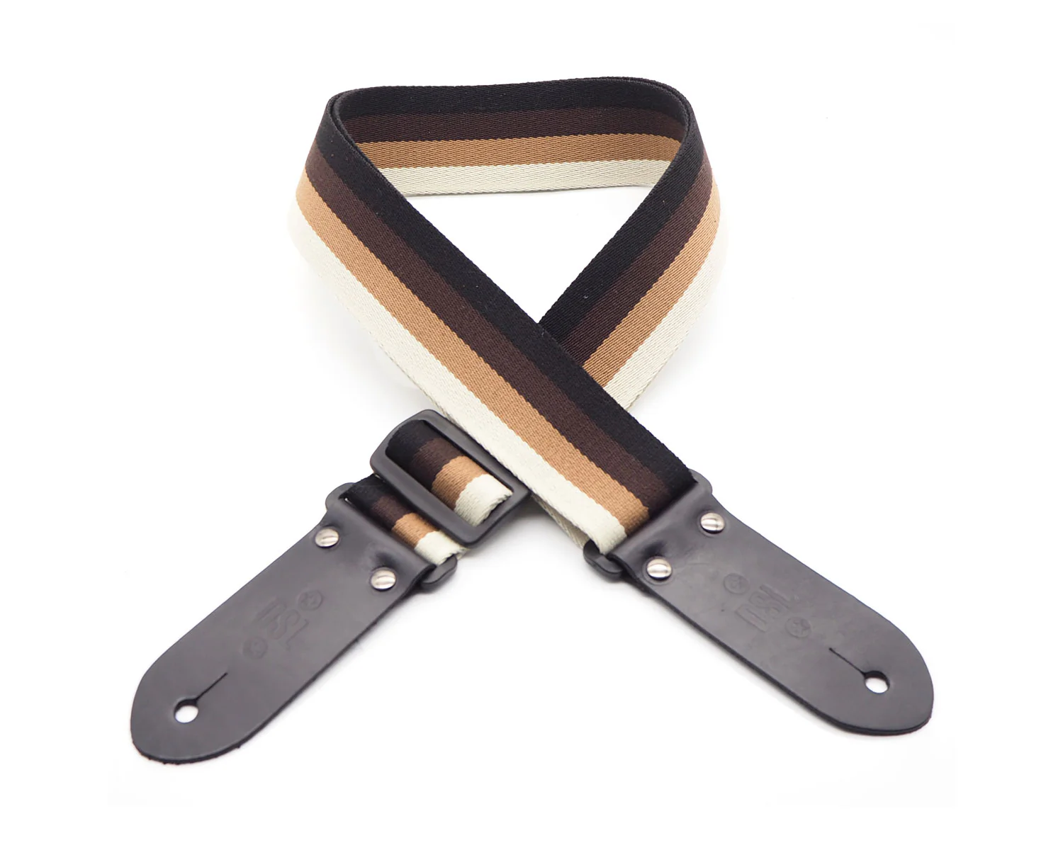 DSL 50 Stripe Coffee Guitar Strap